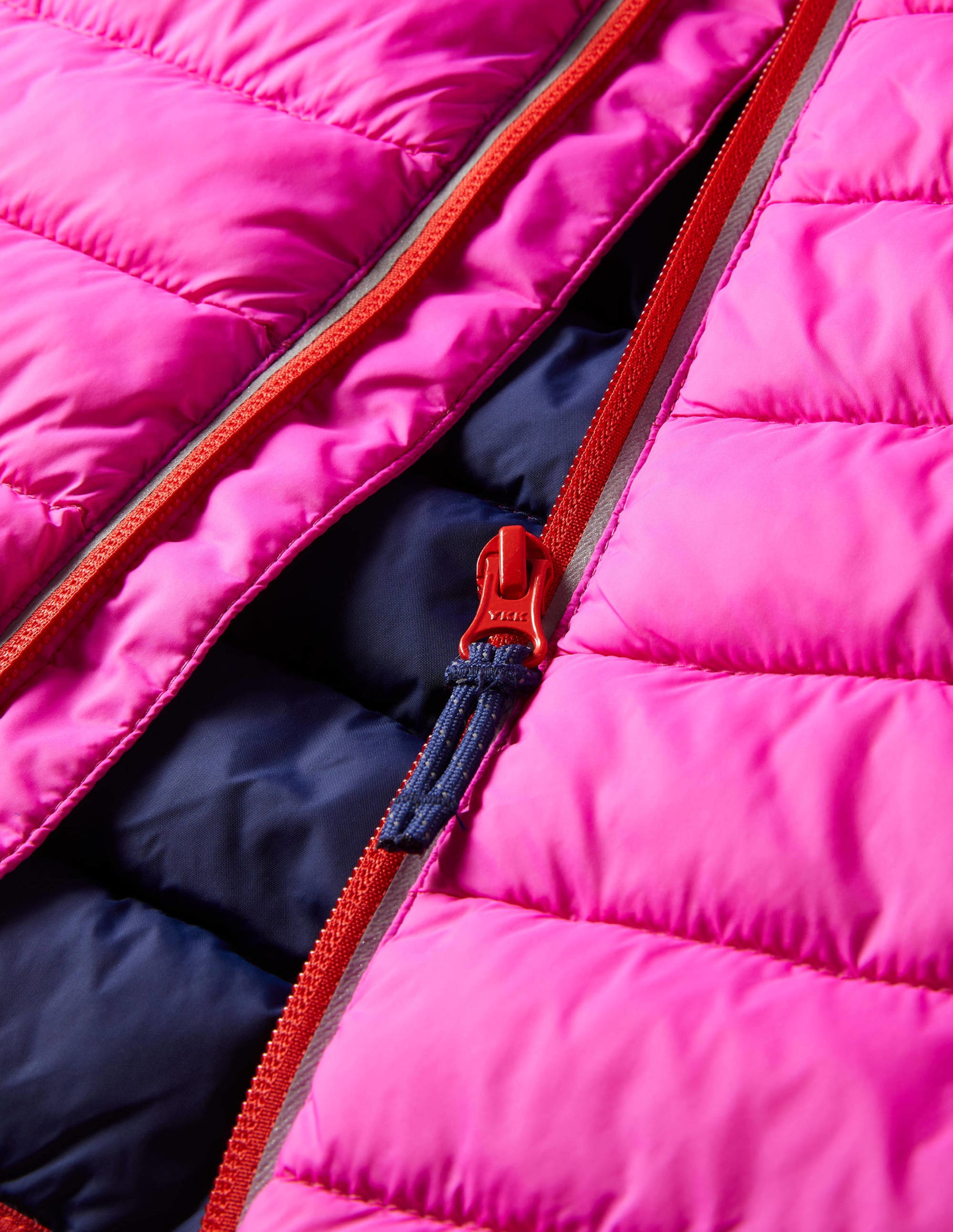 Cosy Pack-away Padded Jacket-Shocking Pink - Image 3