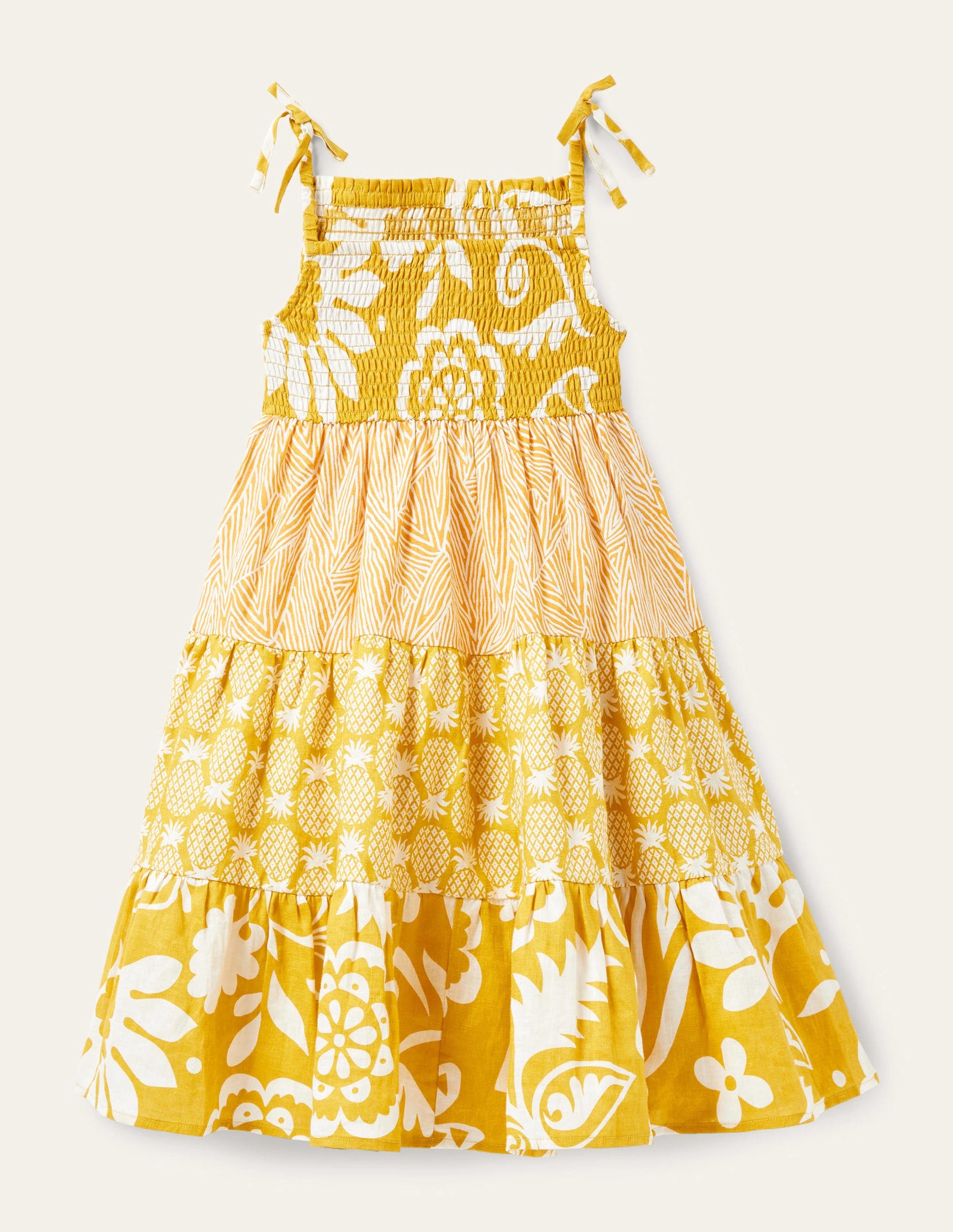 Repurposed Dress-Yellow-2