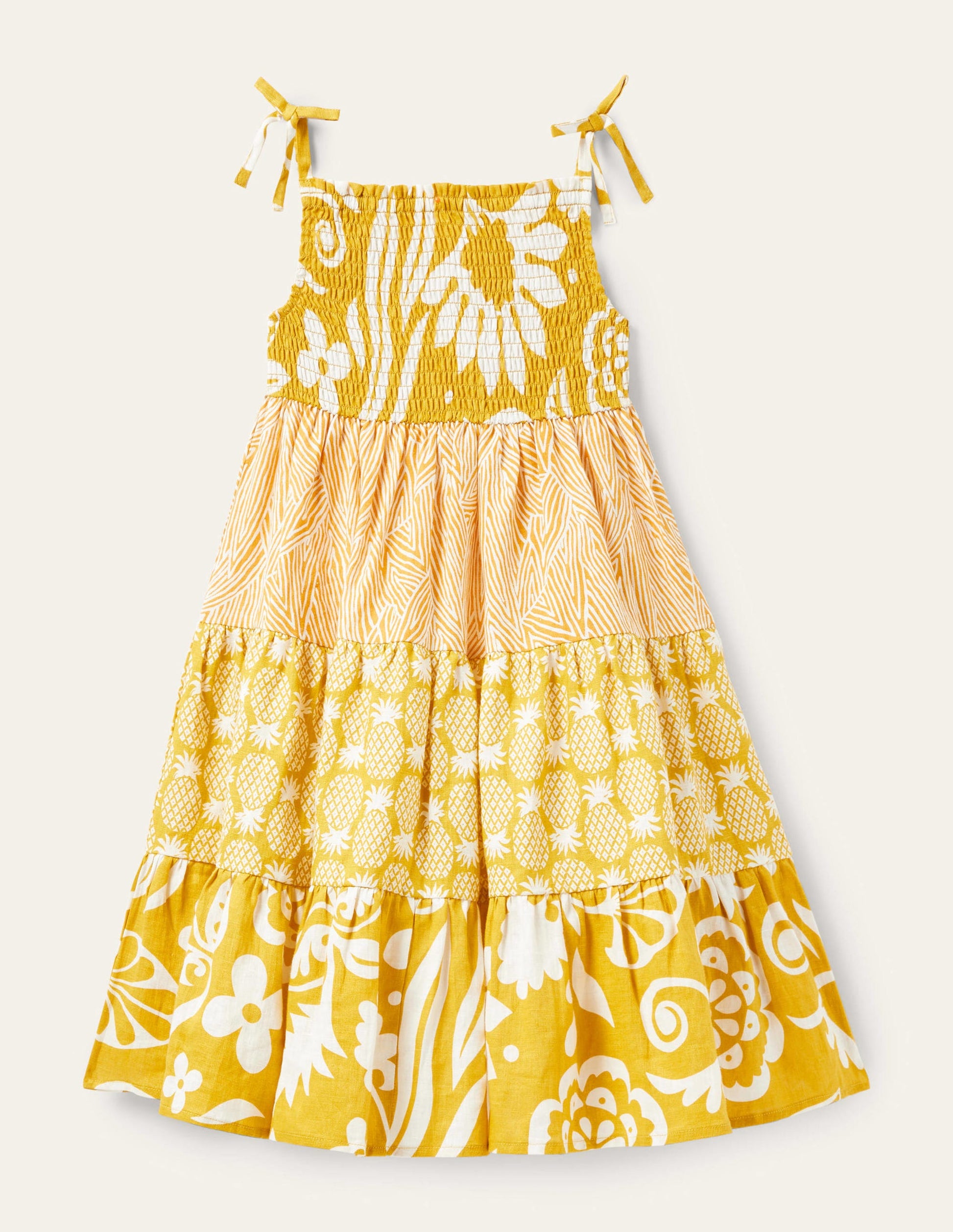 Repurposed Dress-Yellow-1