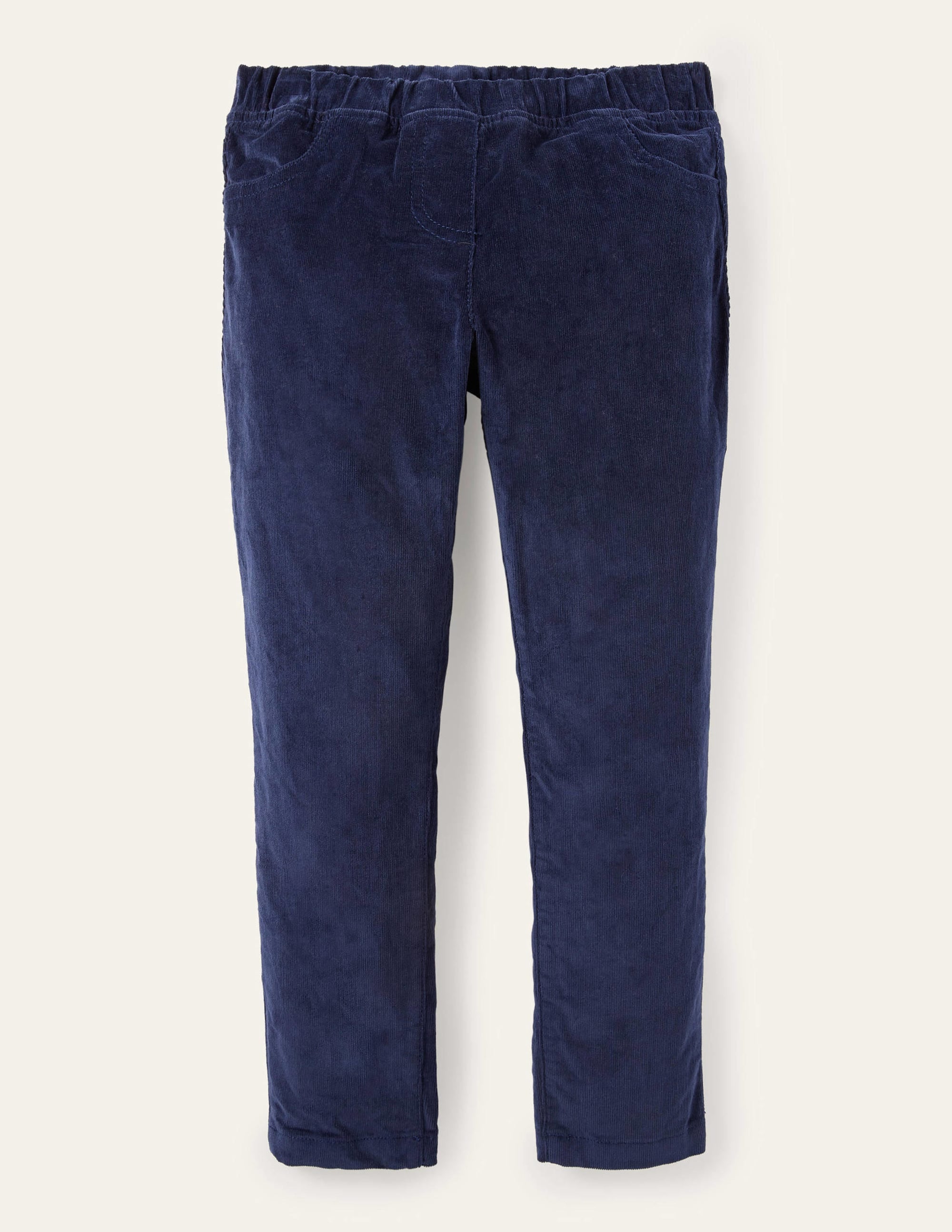 Cord Leggings-School Navy - Image 1