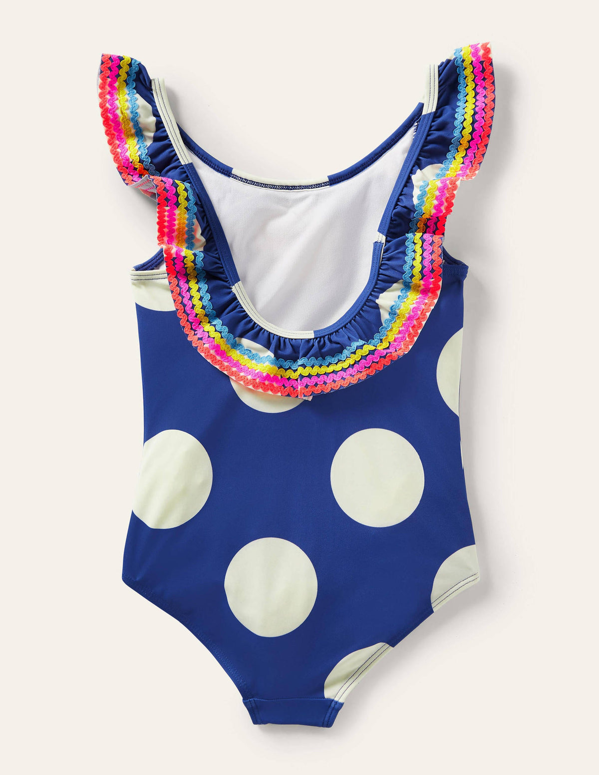 Frill Swimsuit-Blue Wave Jumbo Spot-2