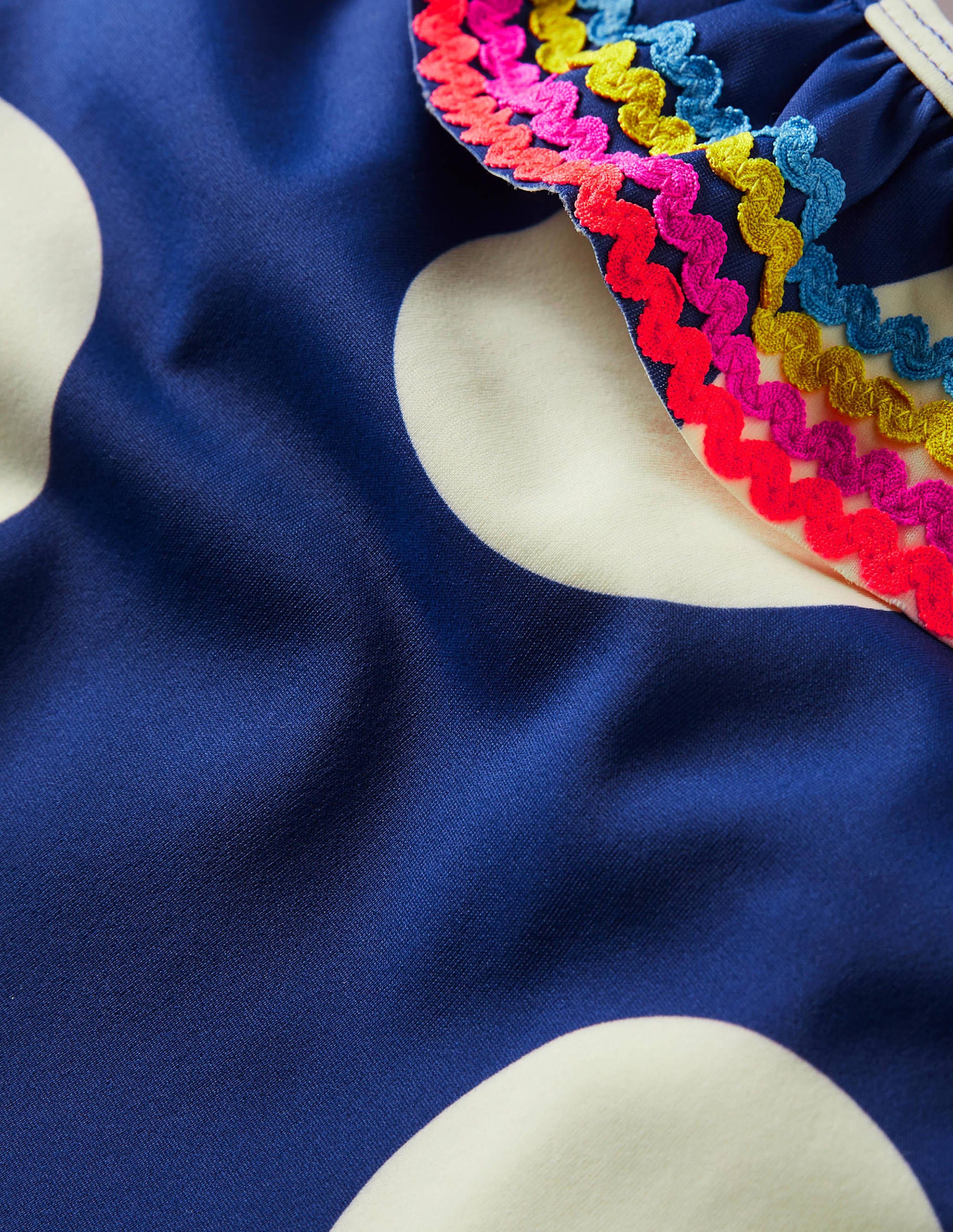 Frill Swimsuit-Blue Wave Jumbo Spot - Image 3