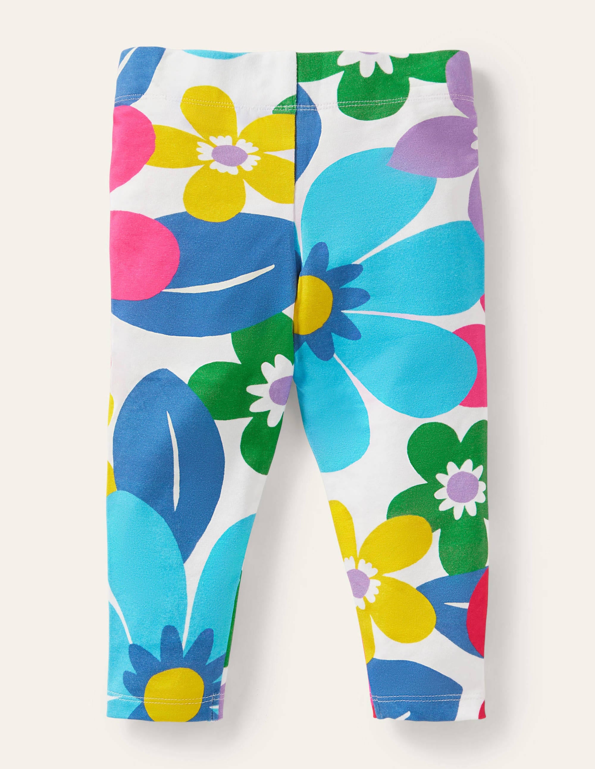 Fun Cropped Leggings-Multi Surf Floral - Image 2
