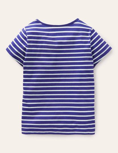 Build your own Appliqué Top-Blue Wave / Ivory Guinea Pig-2