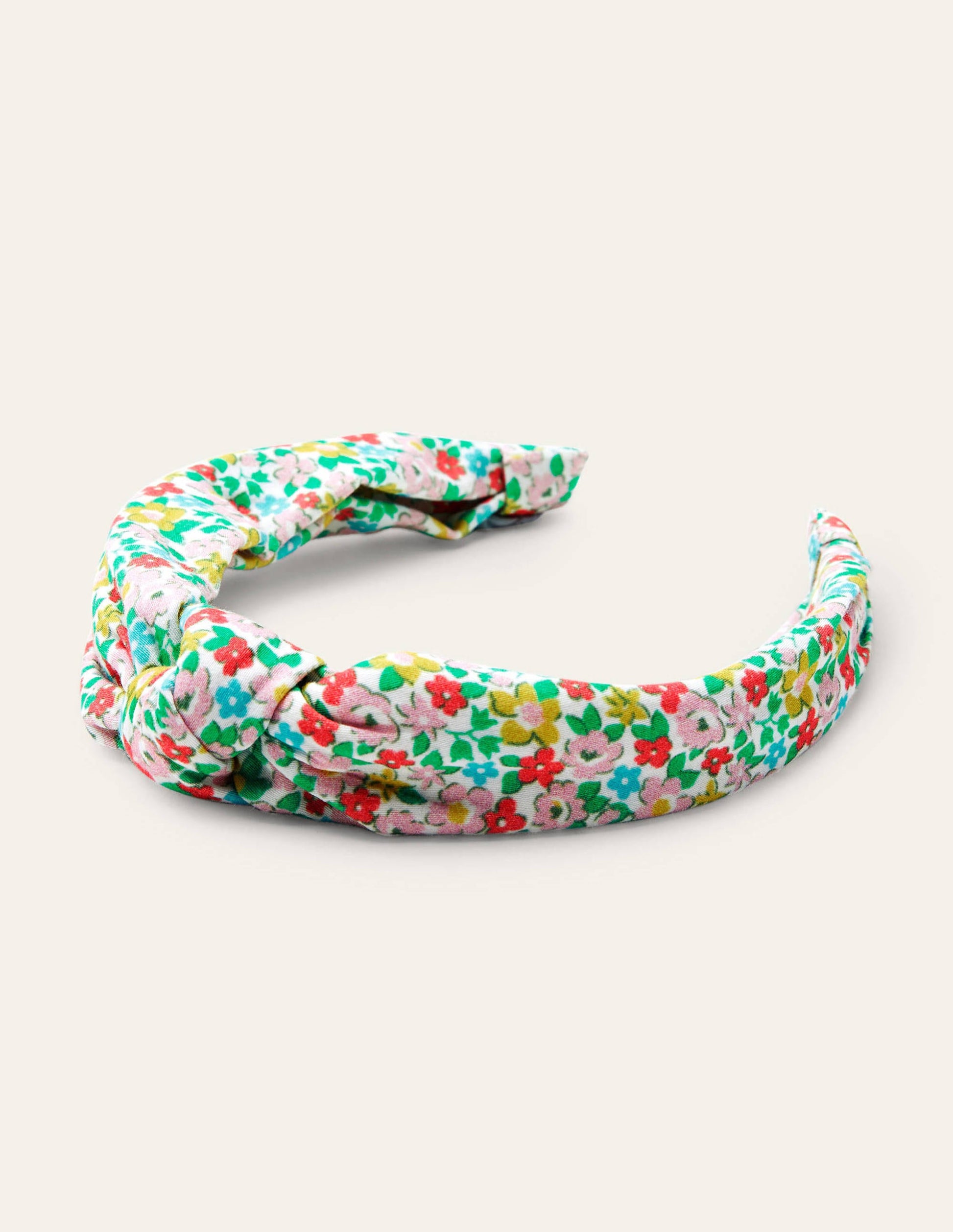 Twist Headband-Multi Spring Floral-2