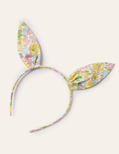Bunny Ears Headband-Floral-1