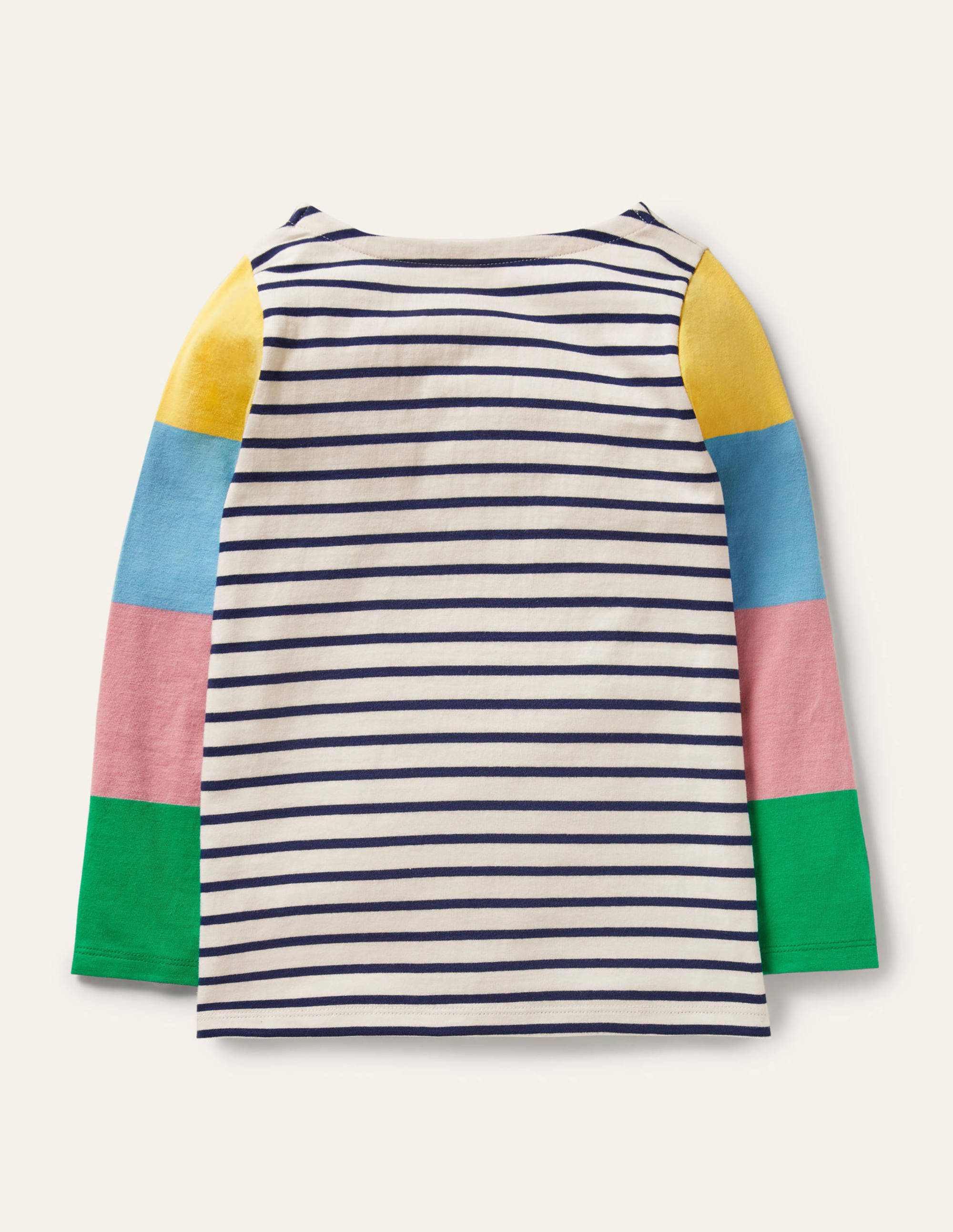Fun Breton-Pale Lemon/Formica Pink - Image 2