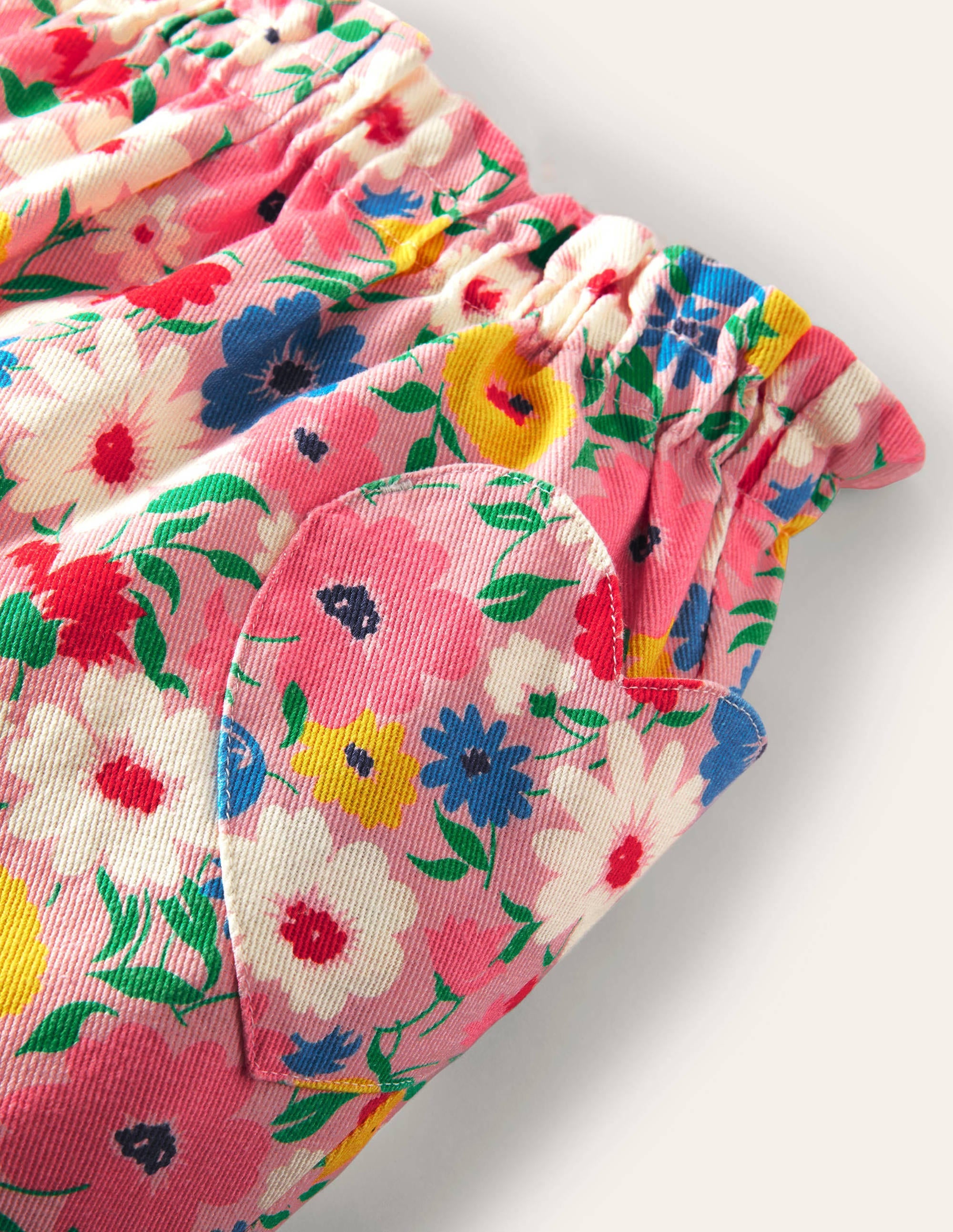 Pull-on Trousers-Boto Pink Painterly Floral - Image 3