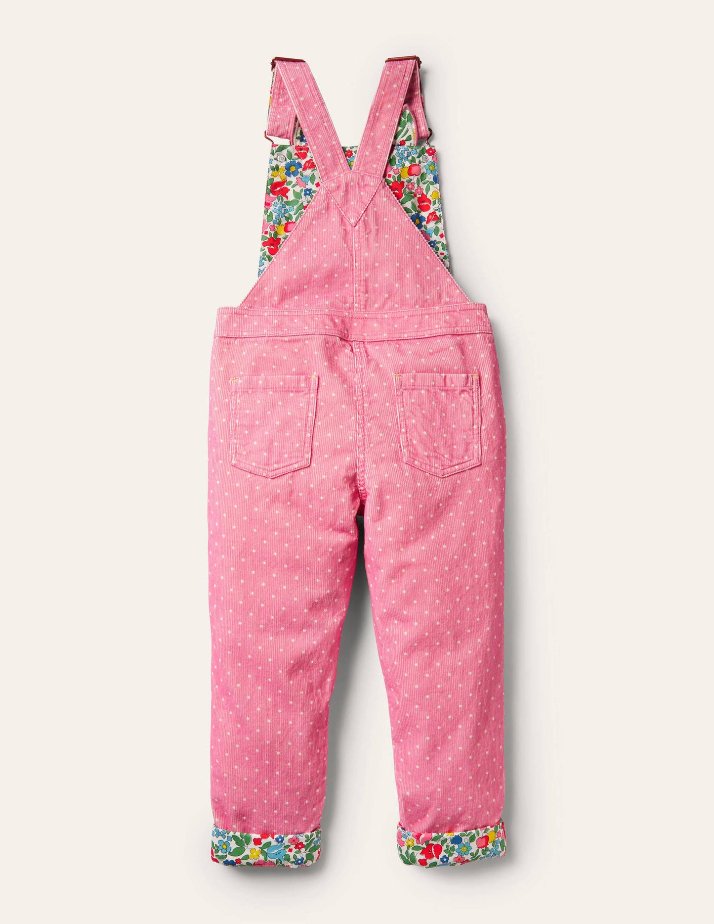 Appliqué Horse Dungarees-Formica Pink