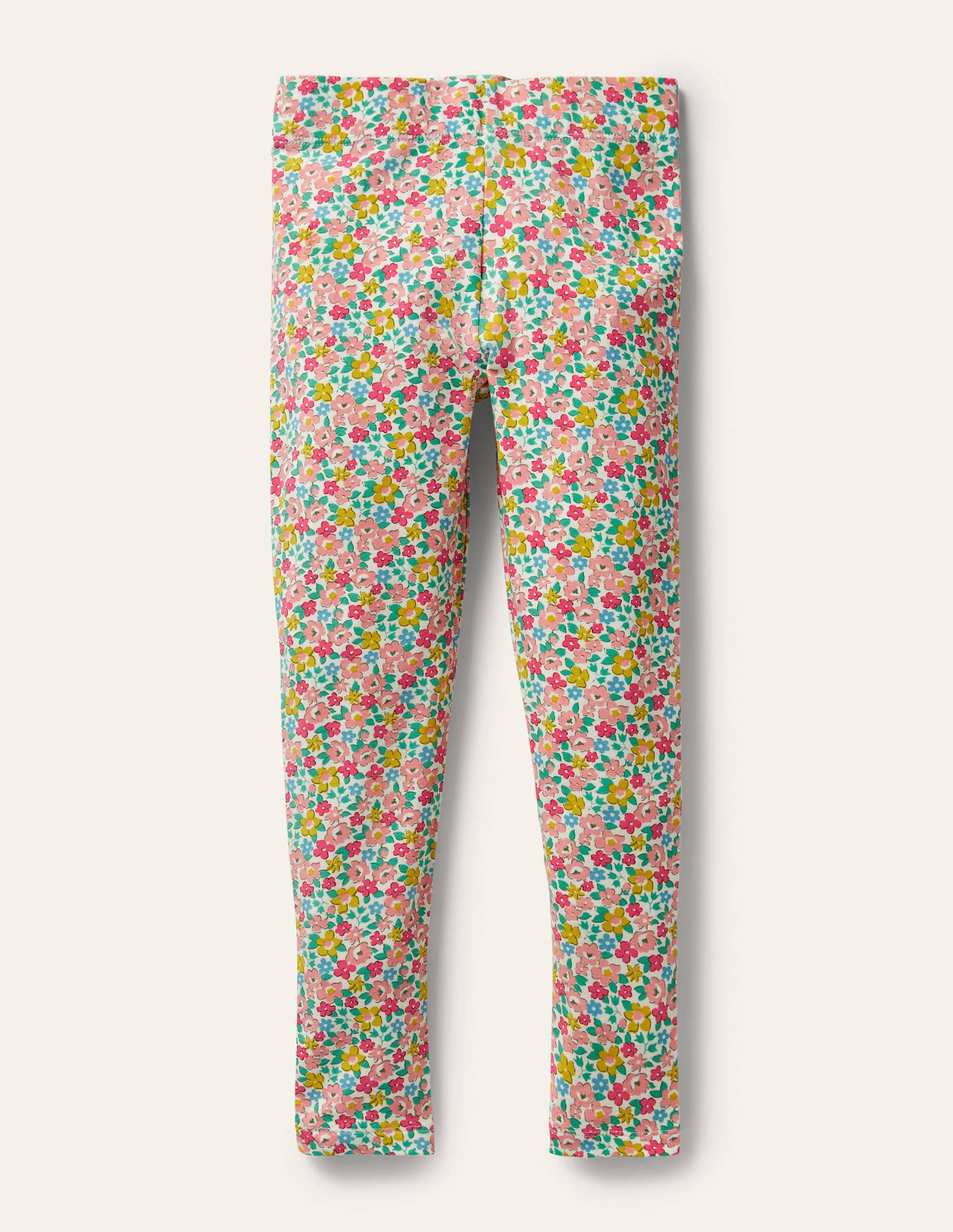 Fun Leggings-Multi Spring Floral - Image 1