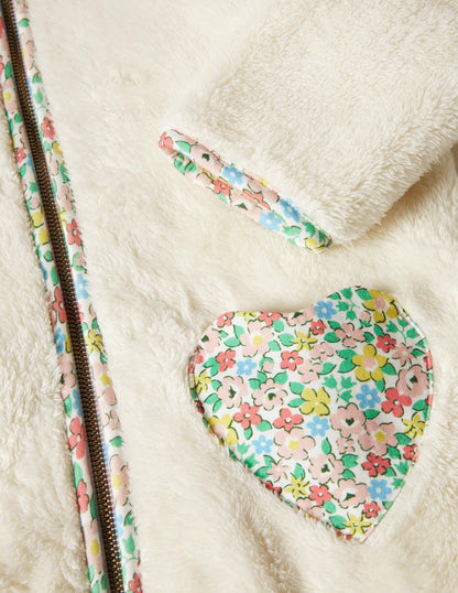 Zip-Through Teddy Jacket-Natural-3