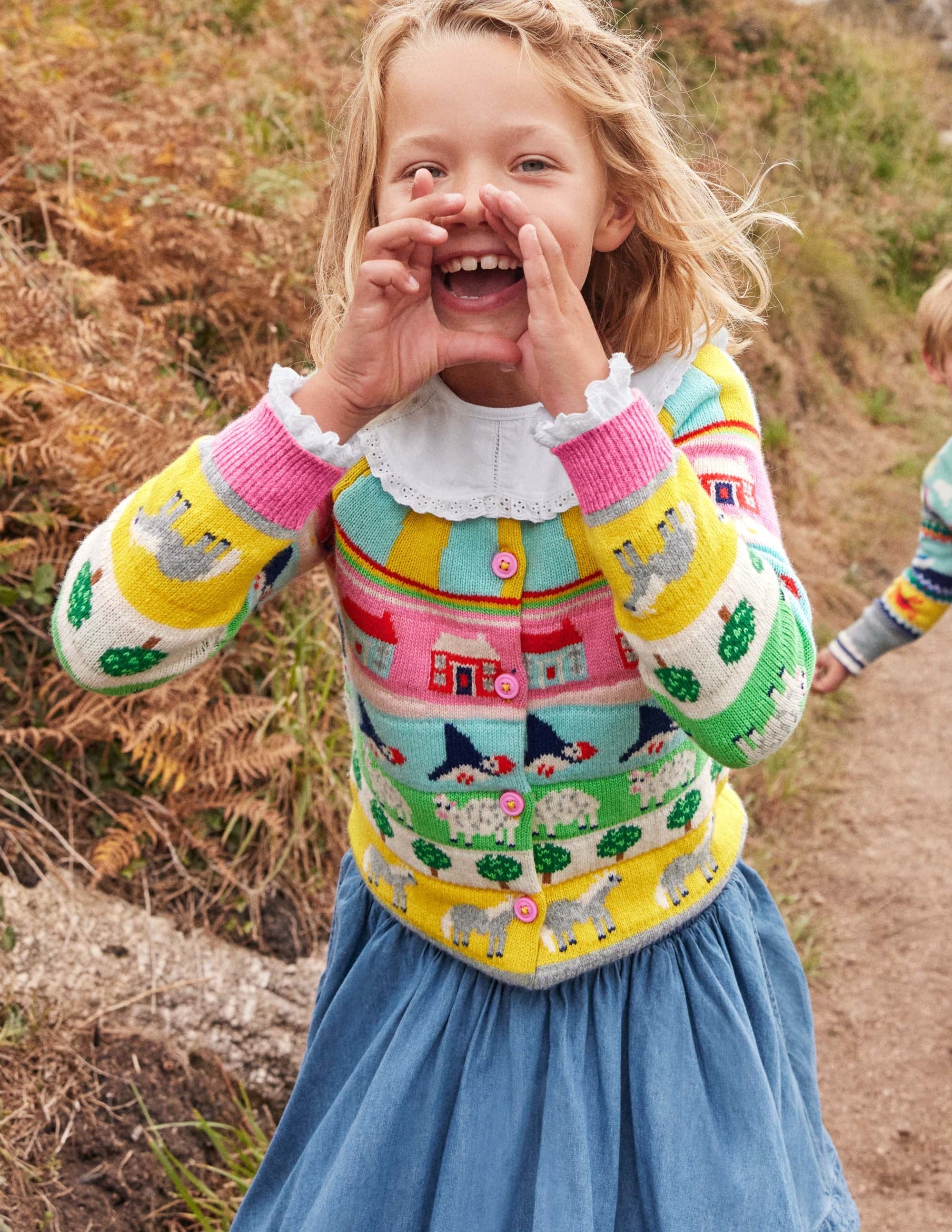 Fair Isle Cardigan-Multi Fair Isle - Image 4