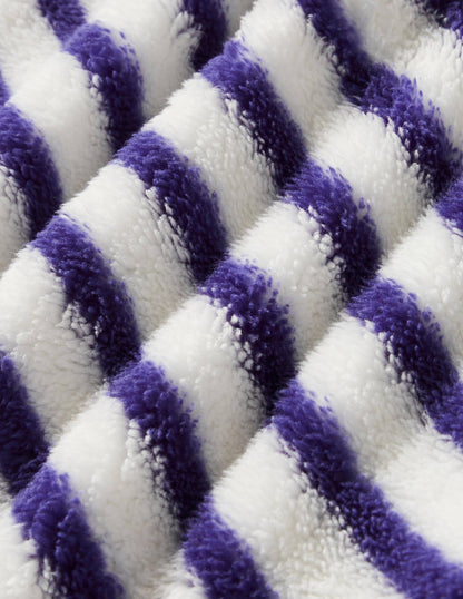 Cosy Funnel Neck Top-Starboard Blue/ Ivory-3