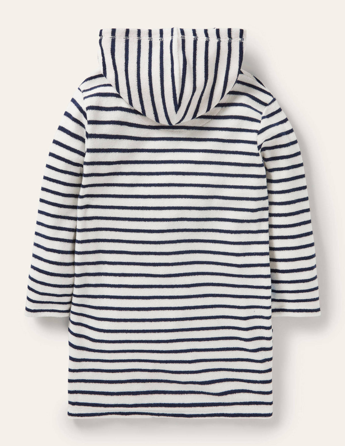 Appliqué Towelling Beach Dress-Ivory/ Starboard Blue Whale - Image 2