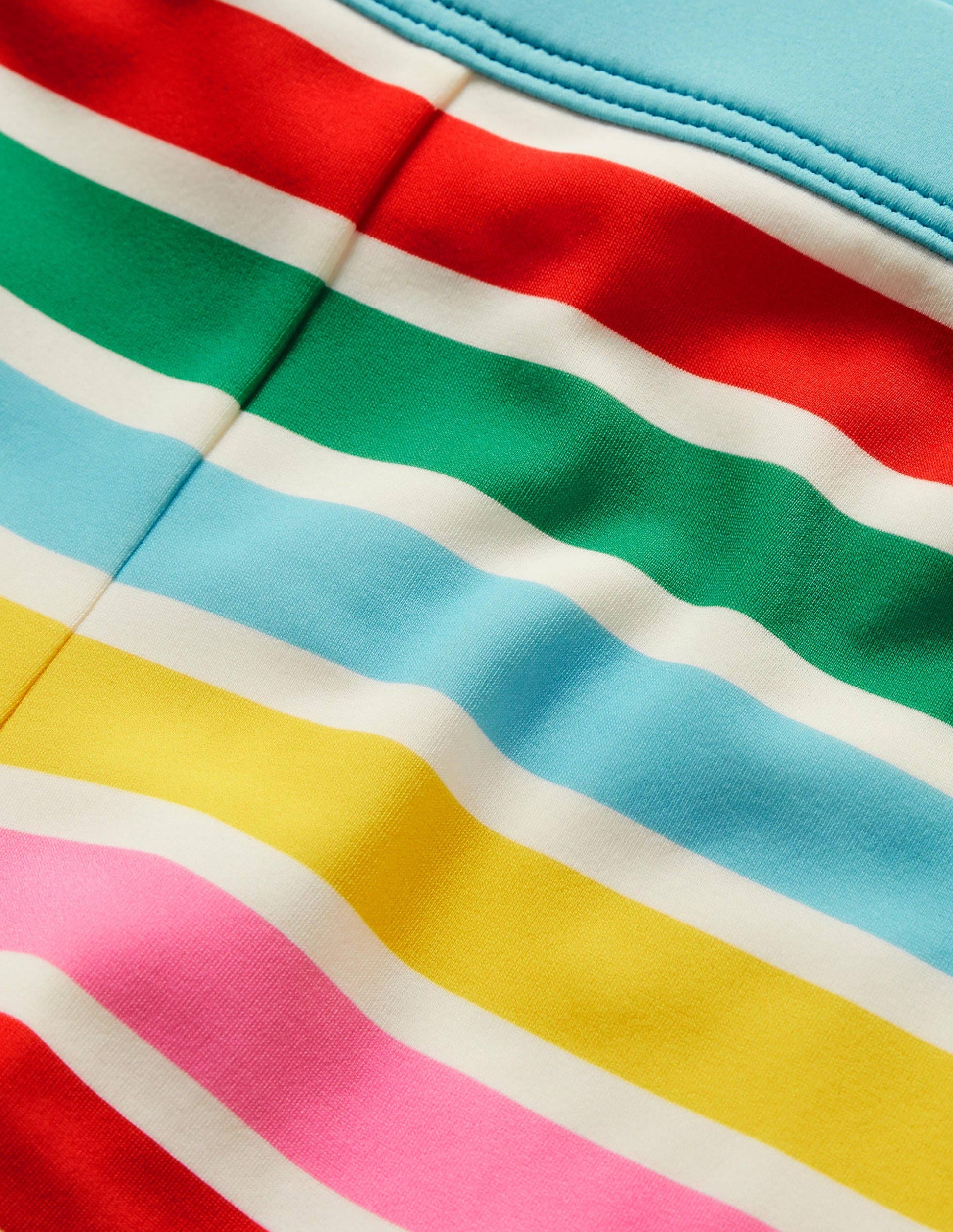Patterned Swim Shorts-Ivory/Multi Rainbow-3