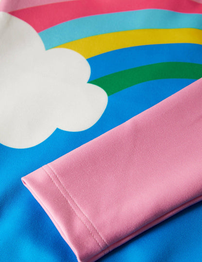 Activewear Leotard-Pink Lemonade Rainbow-5