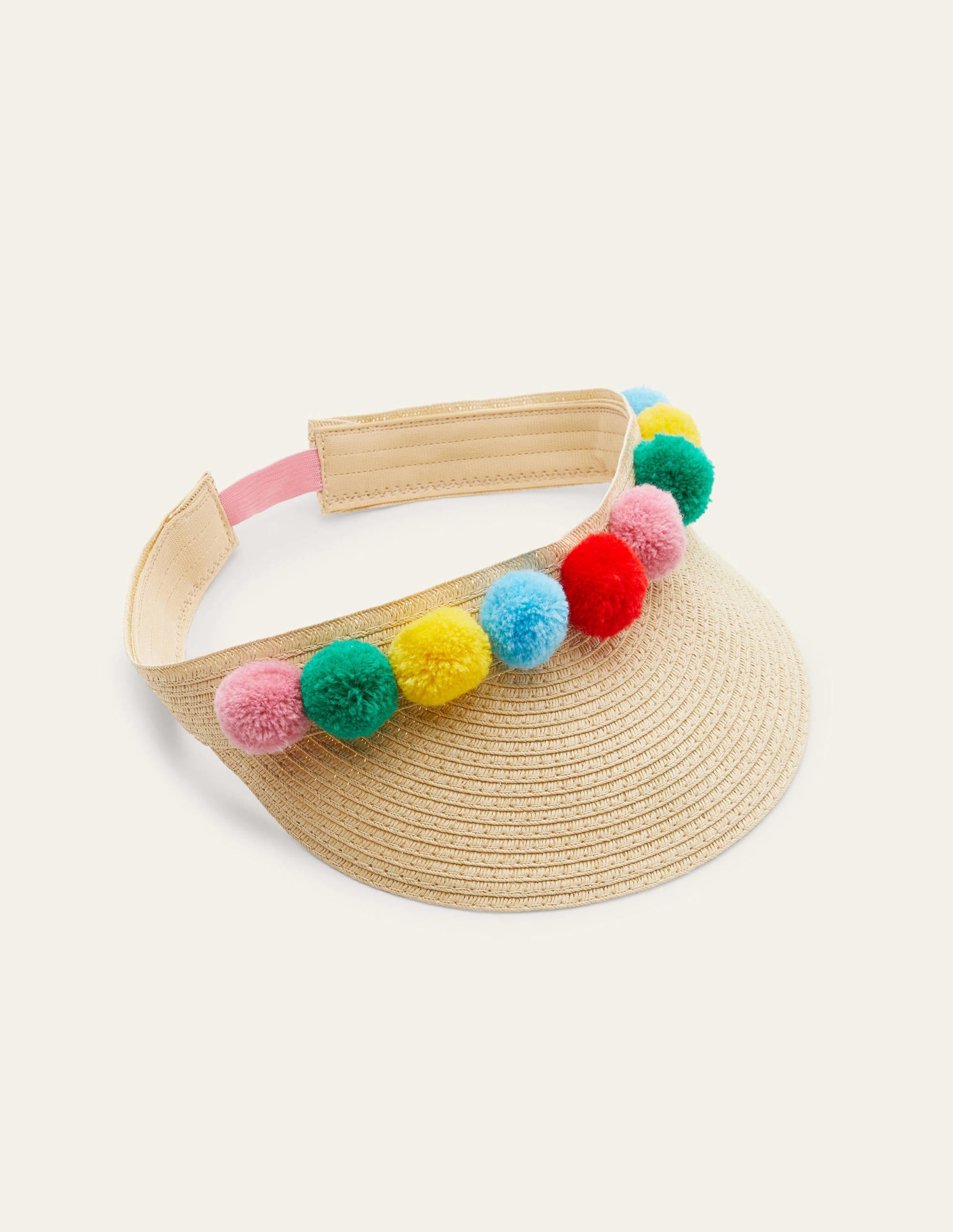 Visor-Multi Pom Poms - Image 1
