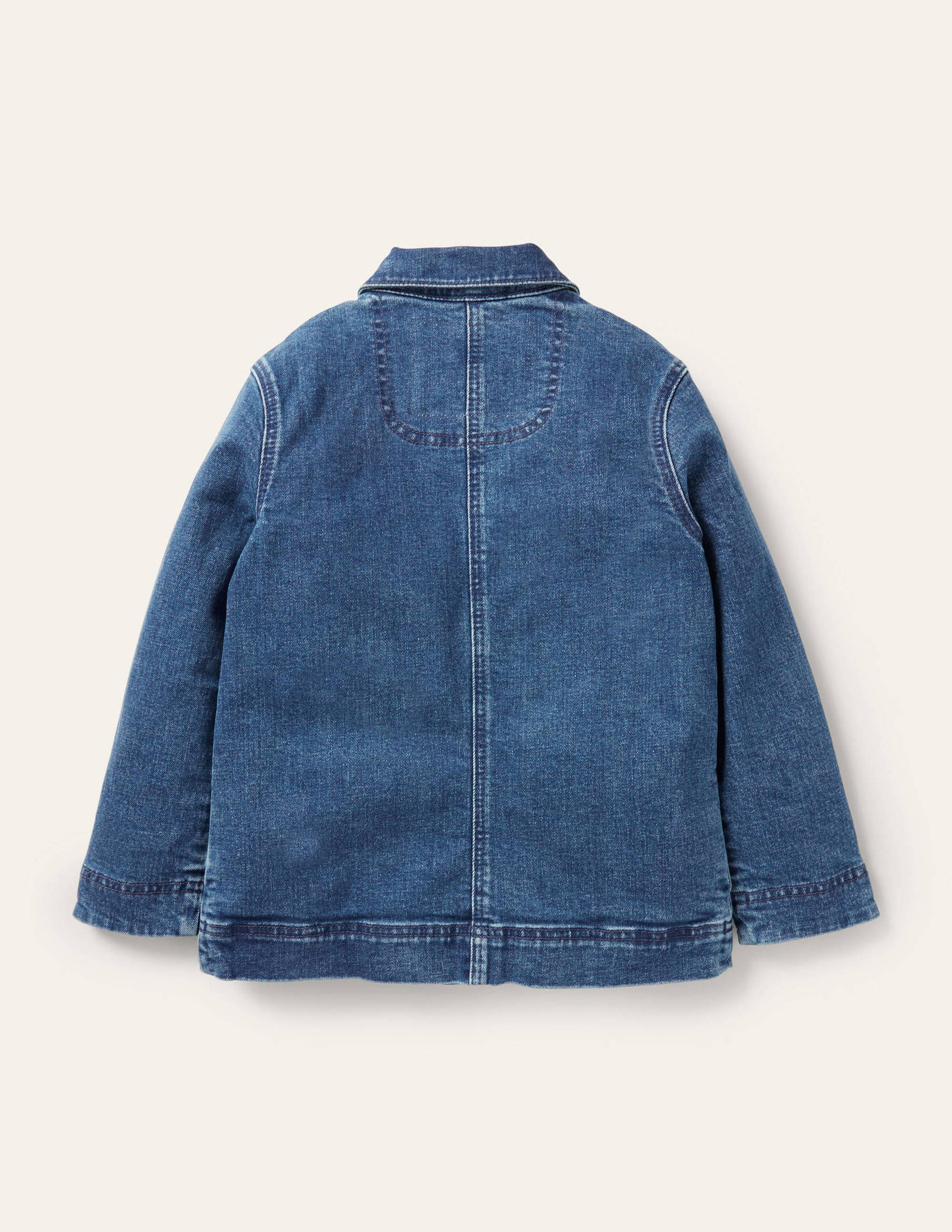 Embroidered Denim Jacket-Mid Vintage Bunnies-2
