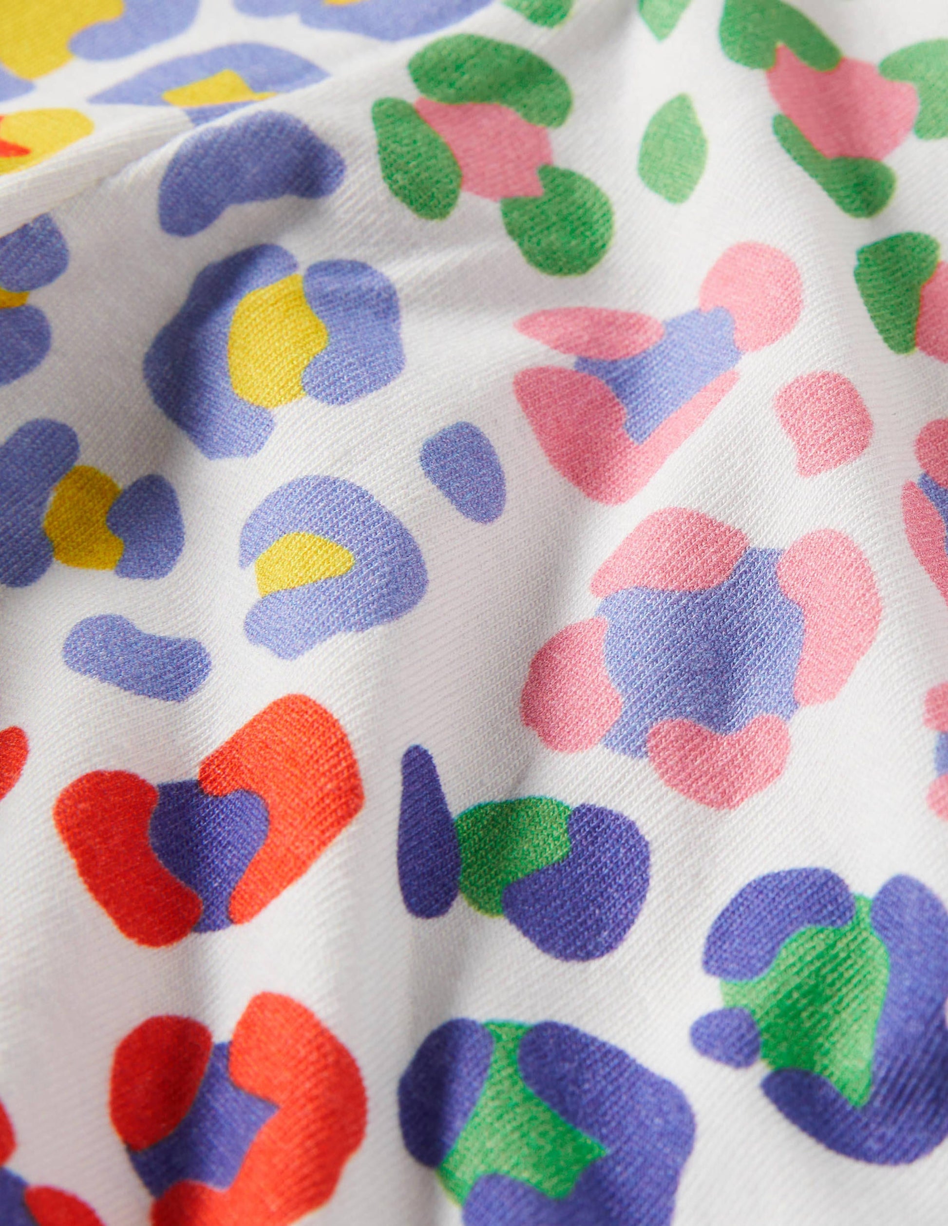 Fun Cropped Leggings-Multi Leopard Print-3