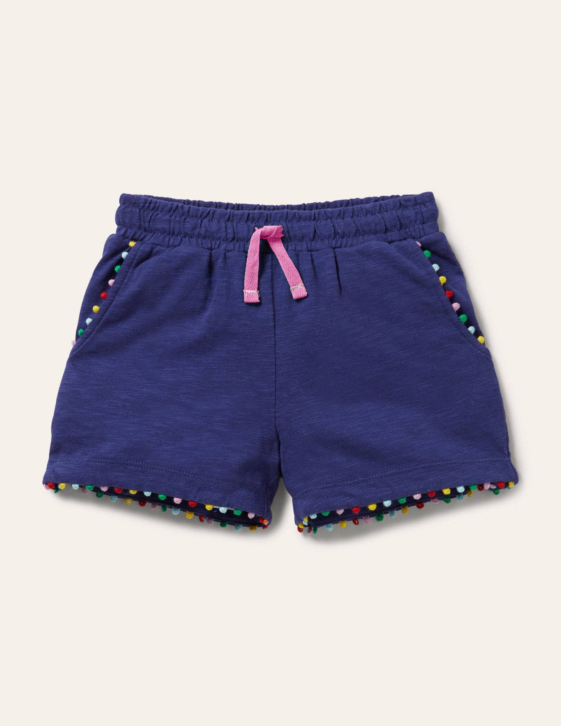 Charlie Pom Jersey Shorts-Starboard-1