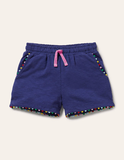 Charlie Pom Jersey Shorts-Starboard-1