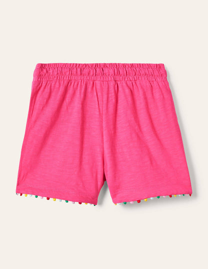 Charlie Pom Jersey Shorts-Tutti Fruiti-2