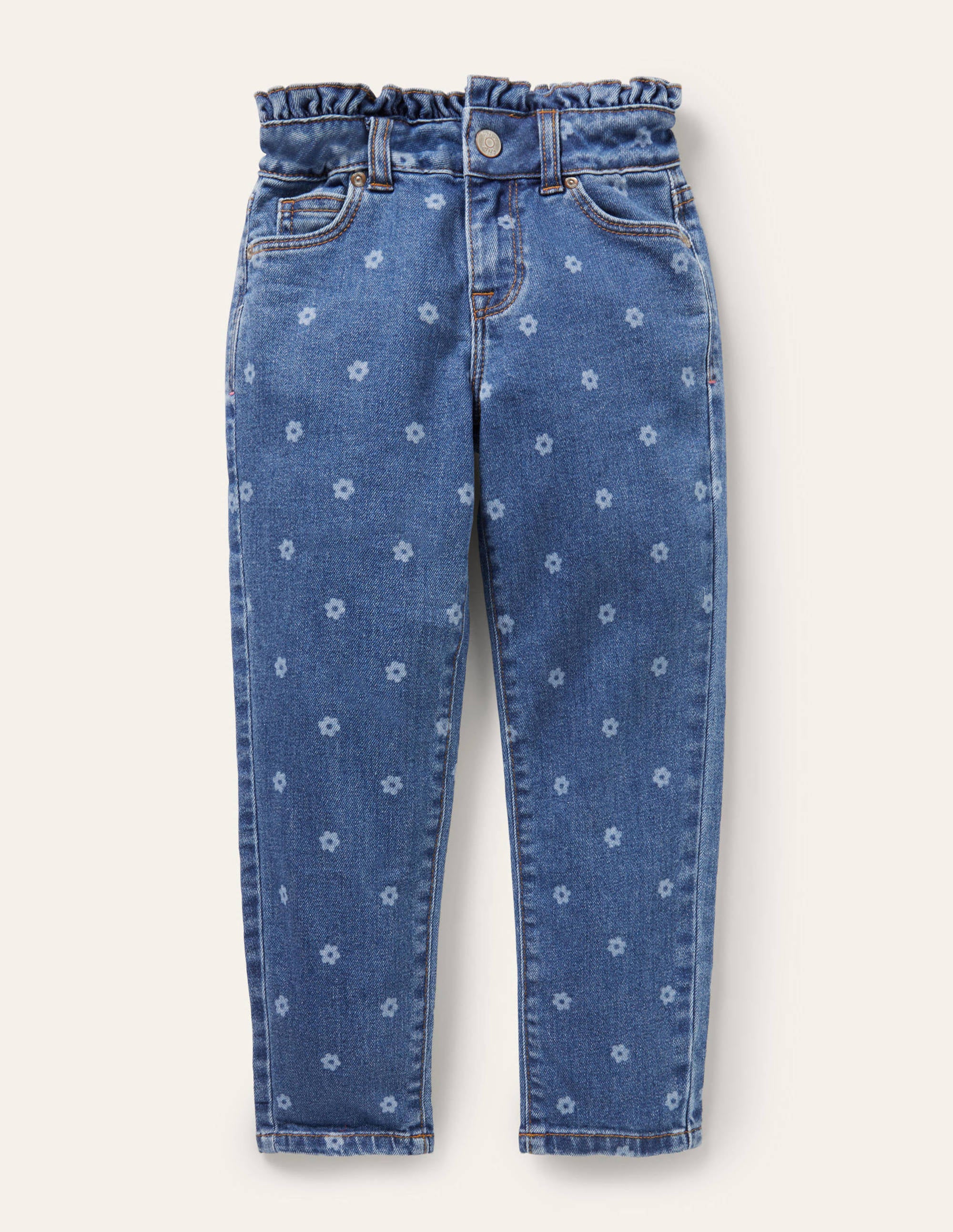Frill Waist Jeans-Denim Daisy - Image 1