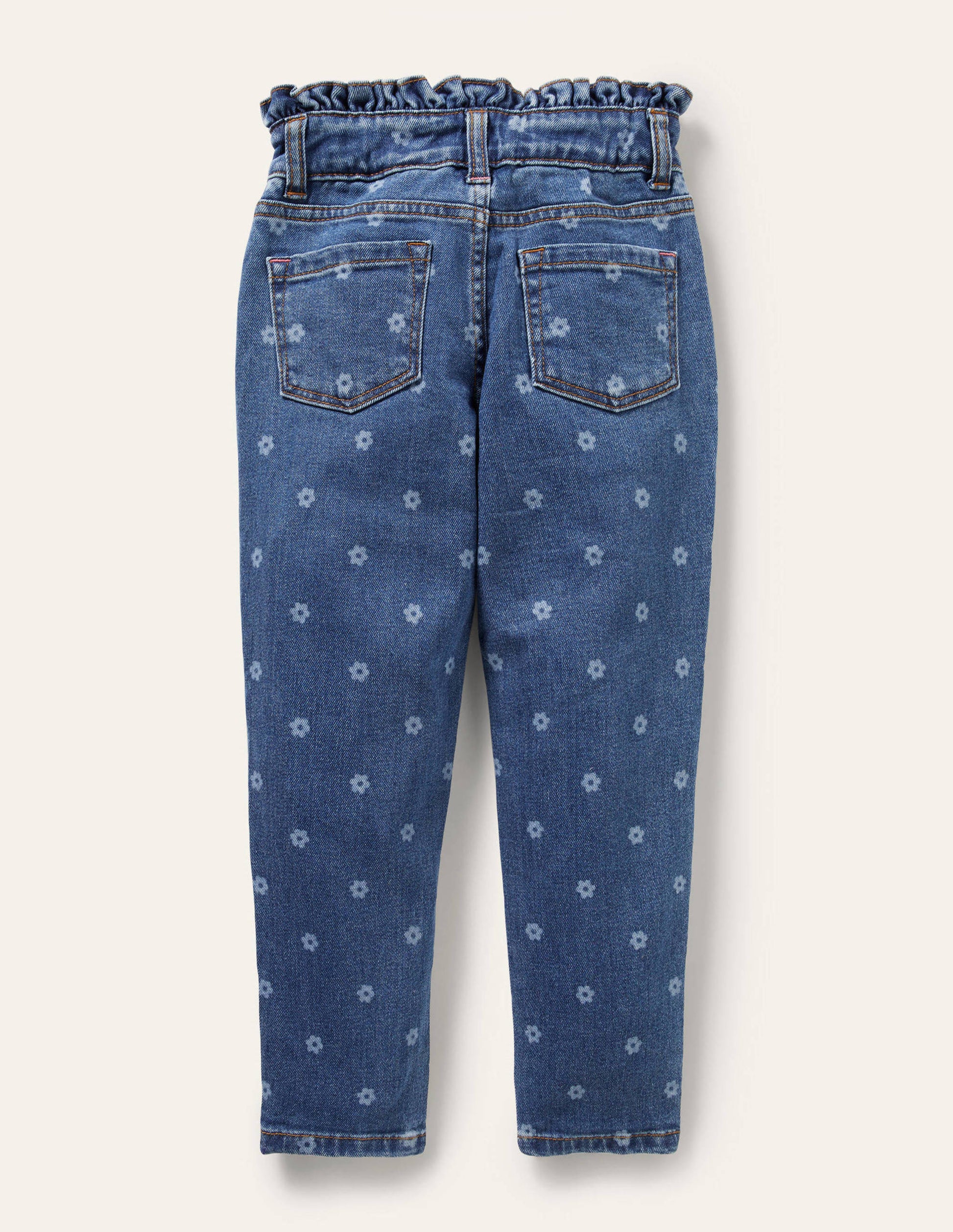 Frill Waist Jeans-Denim Daisy-2