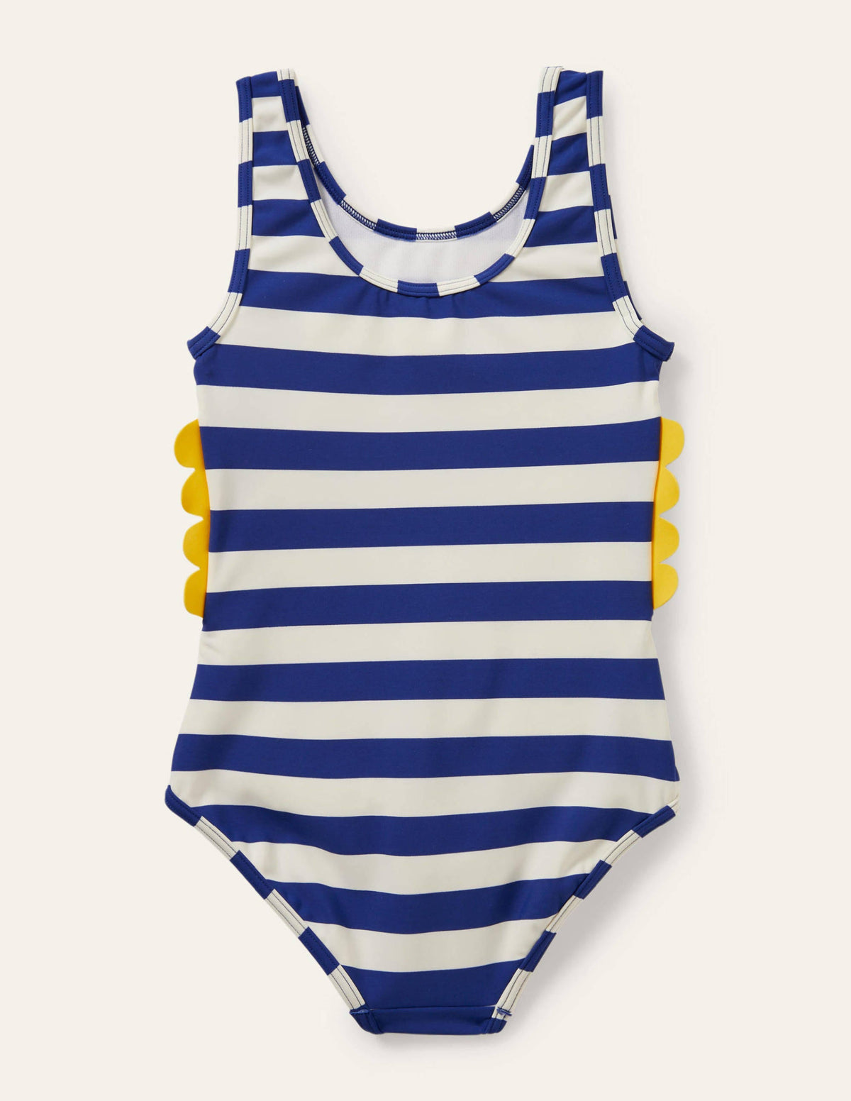 Fun Appliqué Swimsuit-Wave Blue/Ivory Seahorse - Image 2