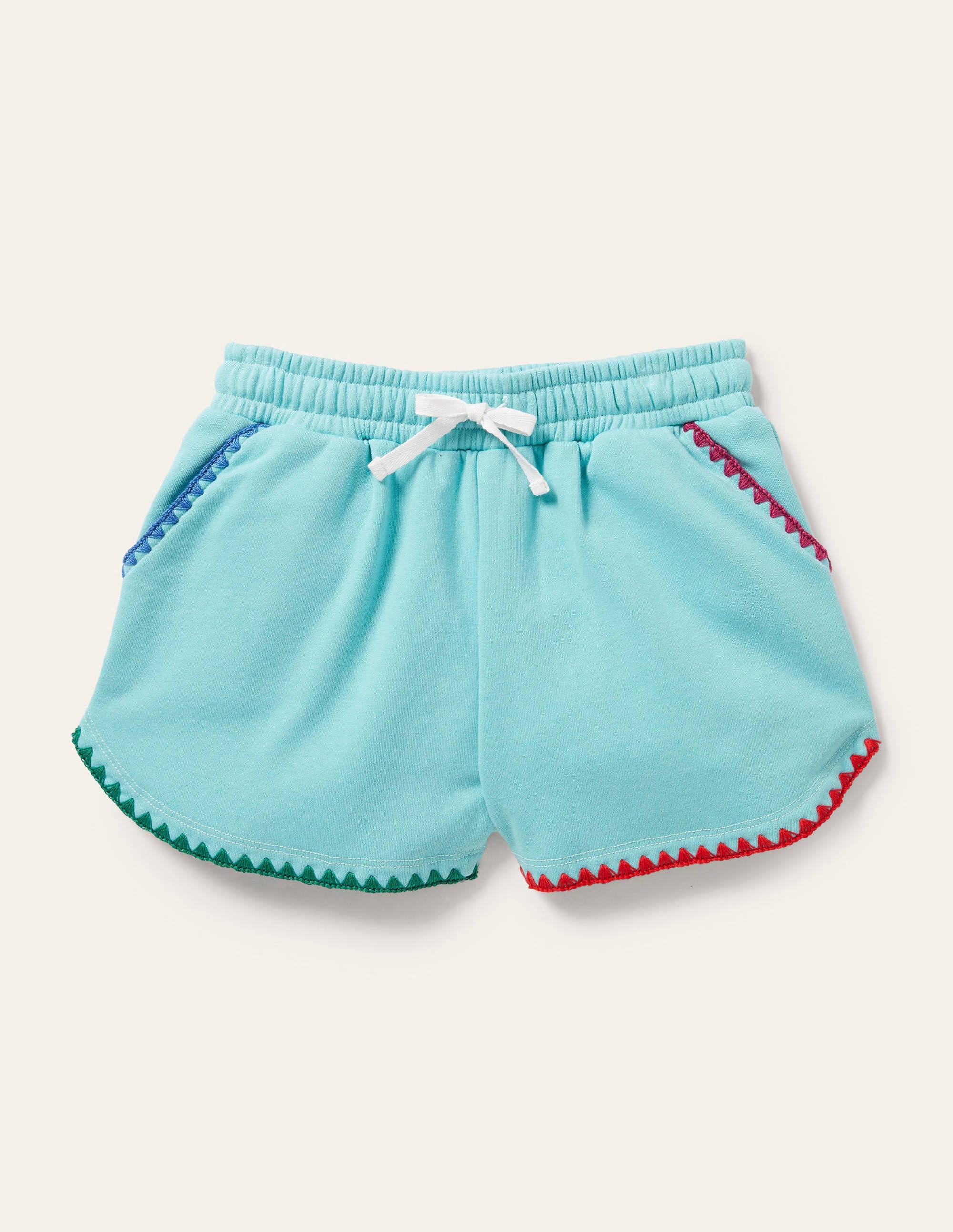 Interest Jersey Shorts-Coastal Shade Blue - Image 1
