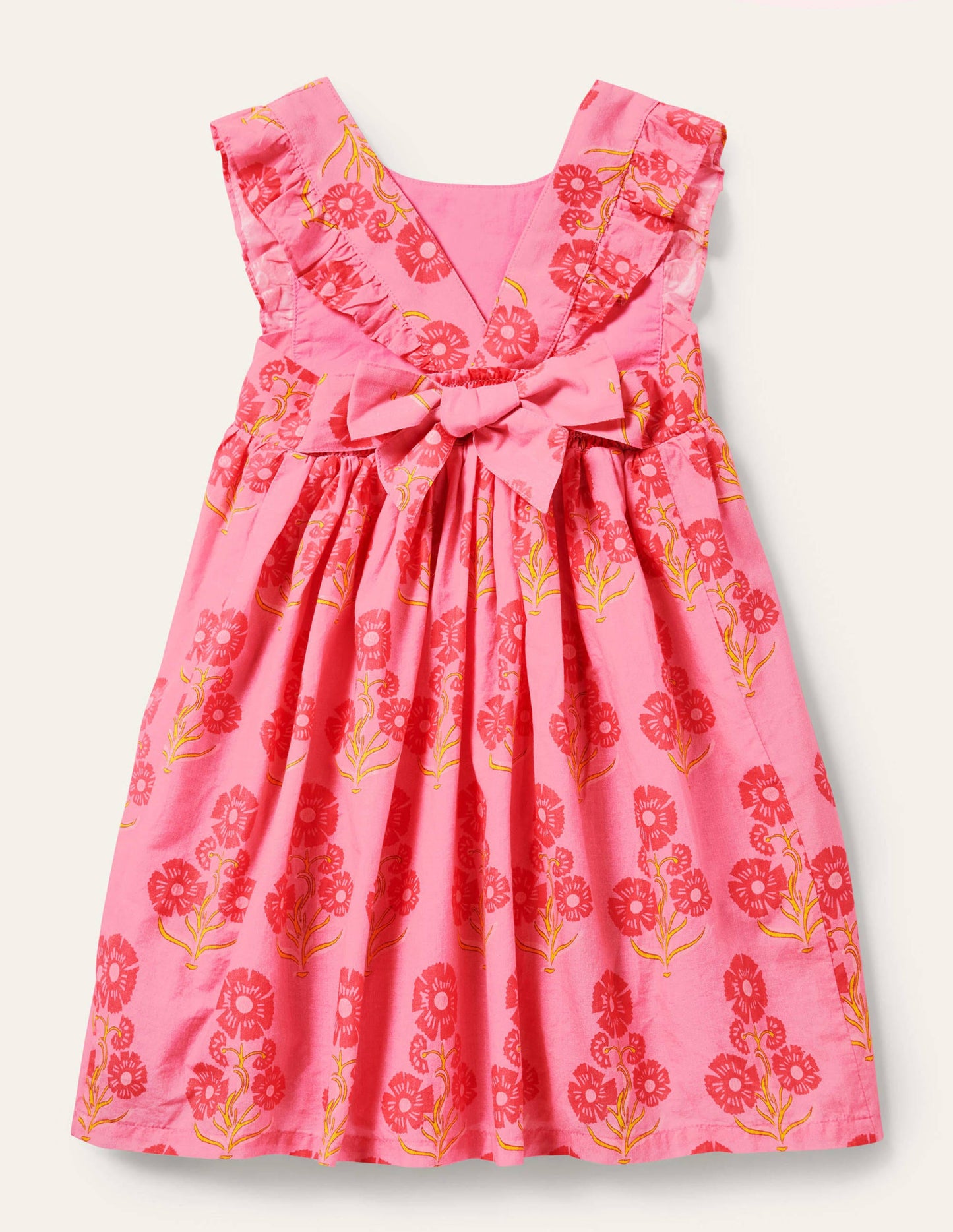 Bow Back Dress-Molly Mahon Floral