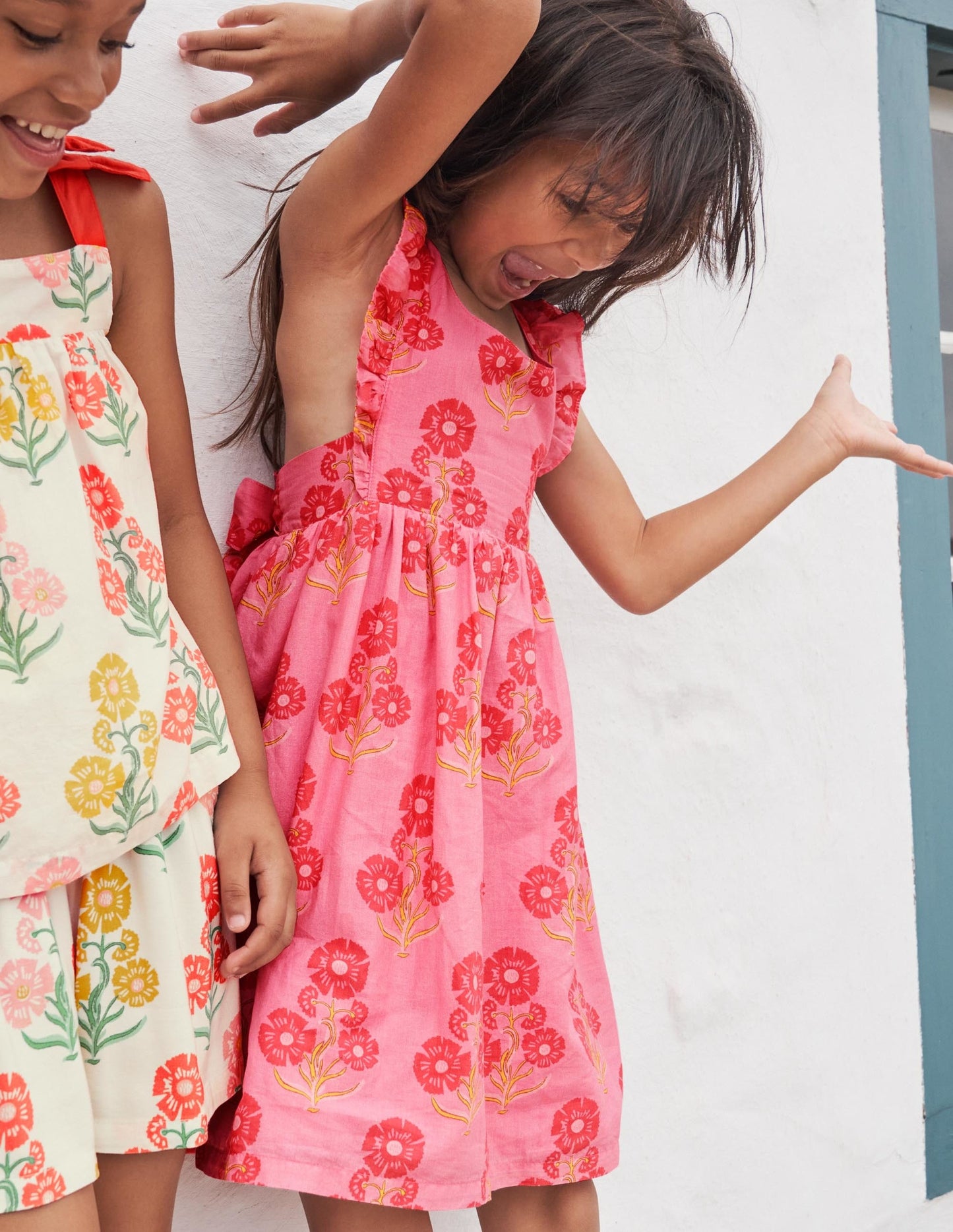 Bow Back Dress-Molly Mahon Floral