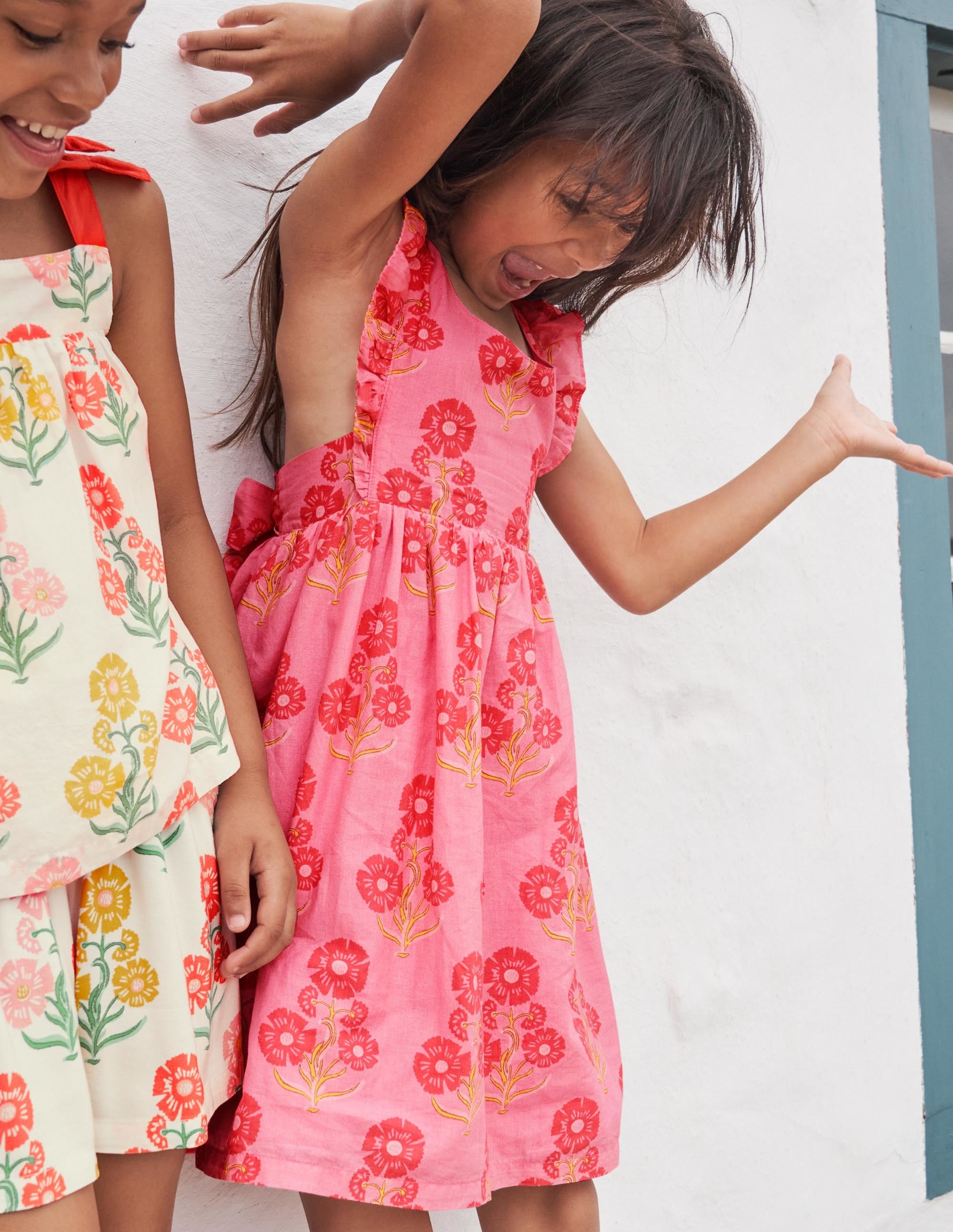 Bow Back Dress-Molly Mahon Floral - Image 4
