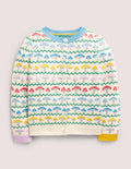 Fun Fair Isle Cardigan-Toadstool Fair Isle