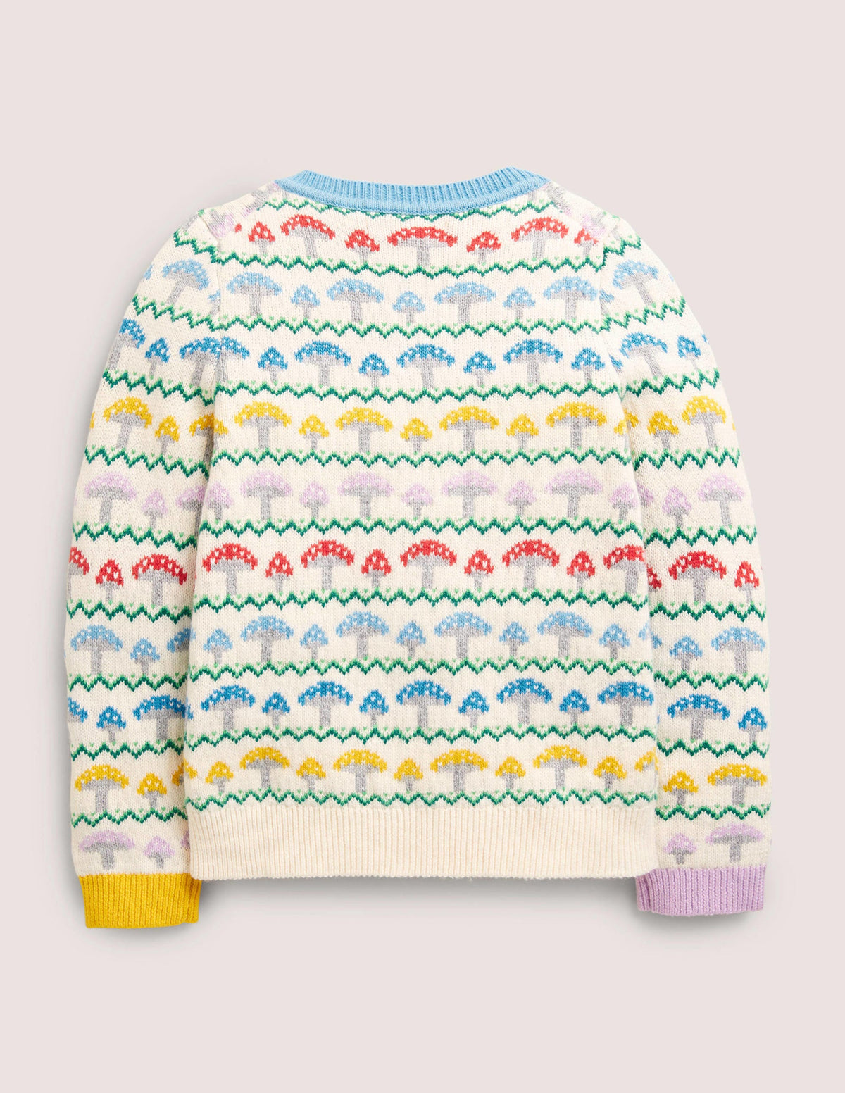 Fun Fair Isle Cardigan-Toadstool Fair Isle - Image 2