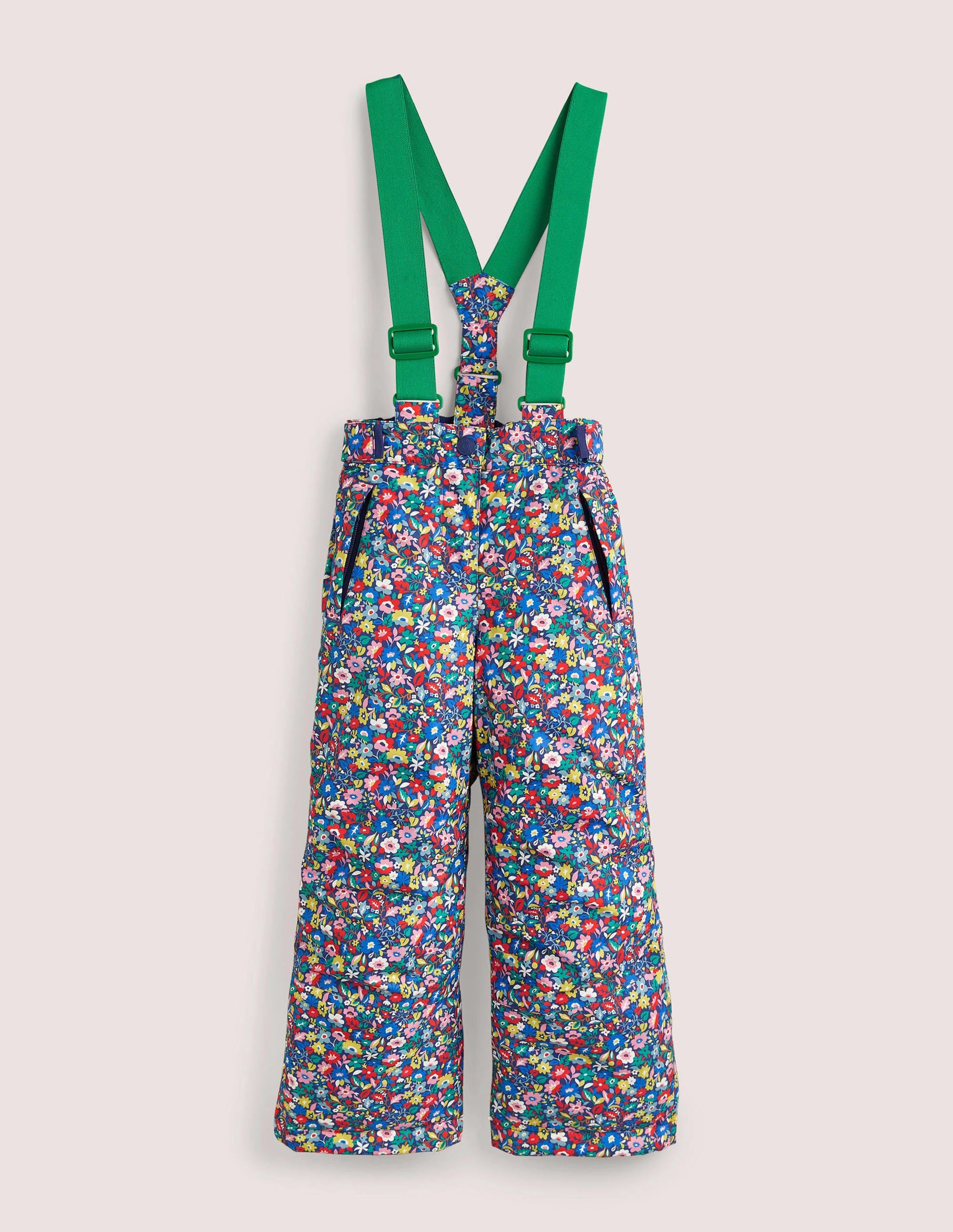 All Weather Waterproof Trouser-Multi Patchwork Floral - Image 1