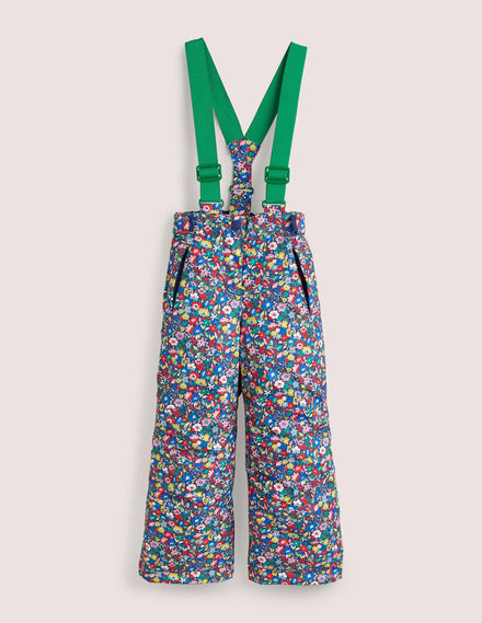 All Weather Waterproof Trouser-Multi Patchwork Floral