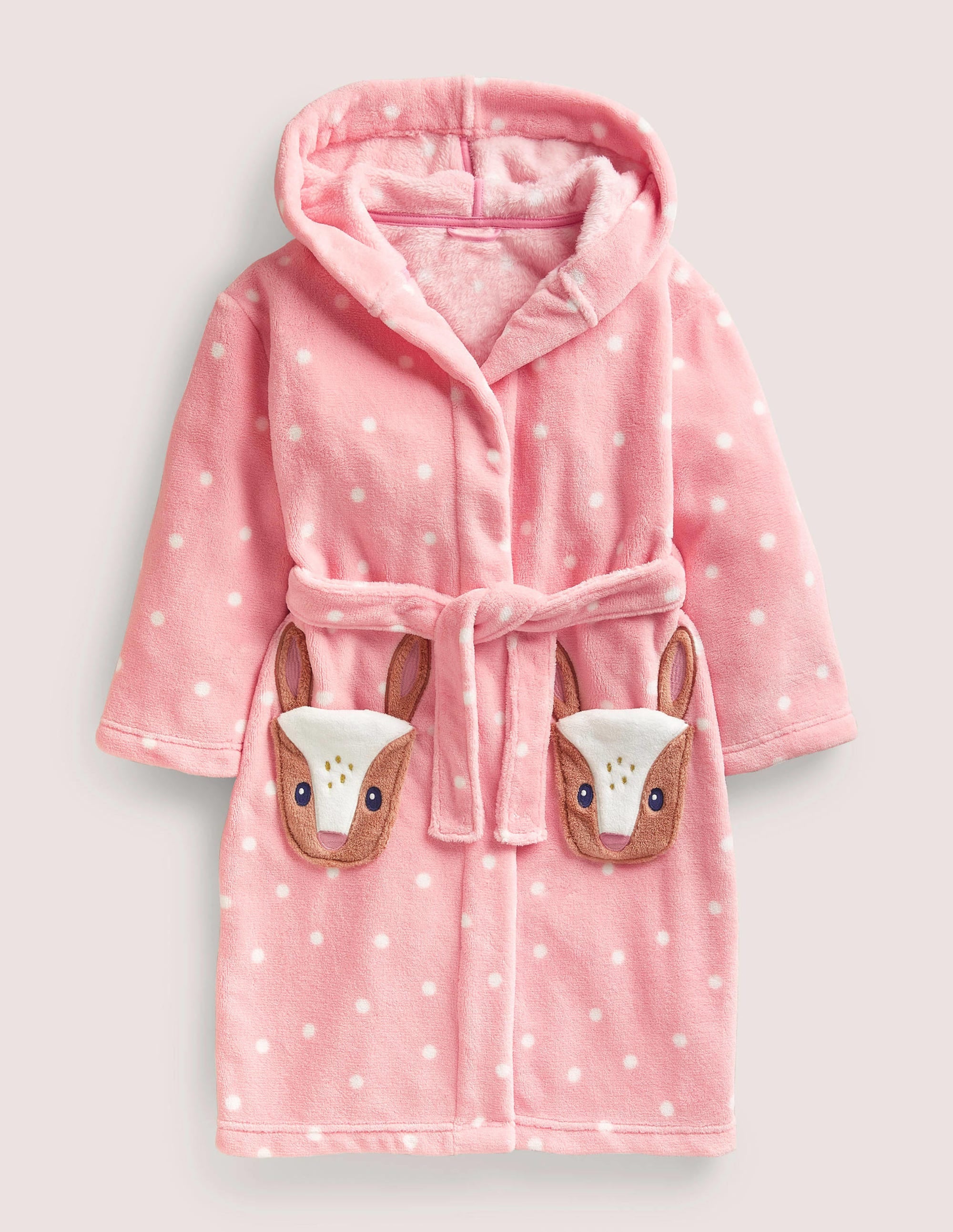 Dressing Gown-Boto Pink Deer - Image 1