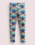 Fun Leggings-Starboard Blue Rainbows