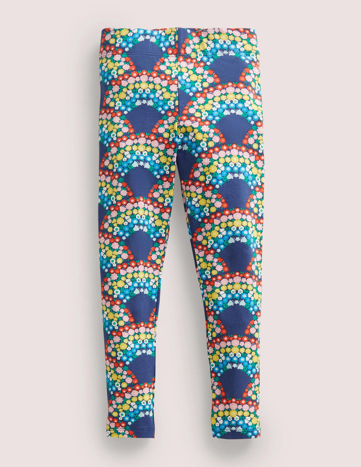 Fun Leggings-Starboard Blue Rainbows - Image 1