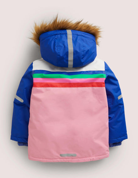 All-Weather Waterproof Jacket-Pink Lemonade