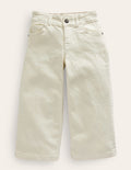 Straight Leg Flare Jean-Ecru