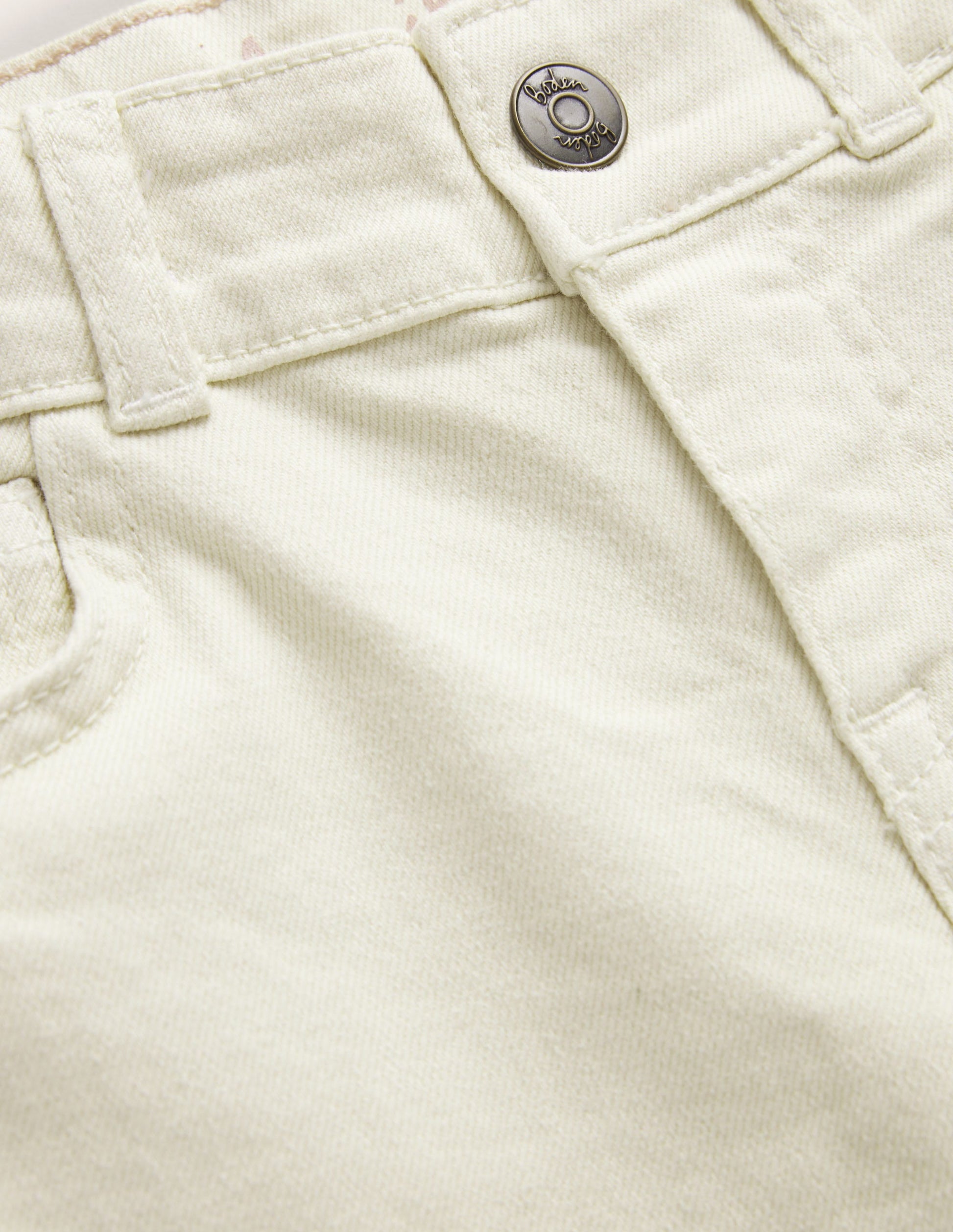 Straight Leg Flare Jean-Ecru-3