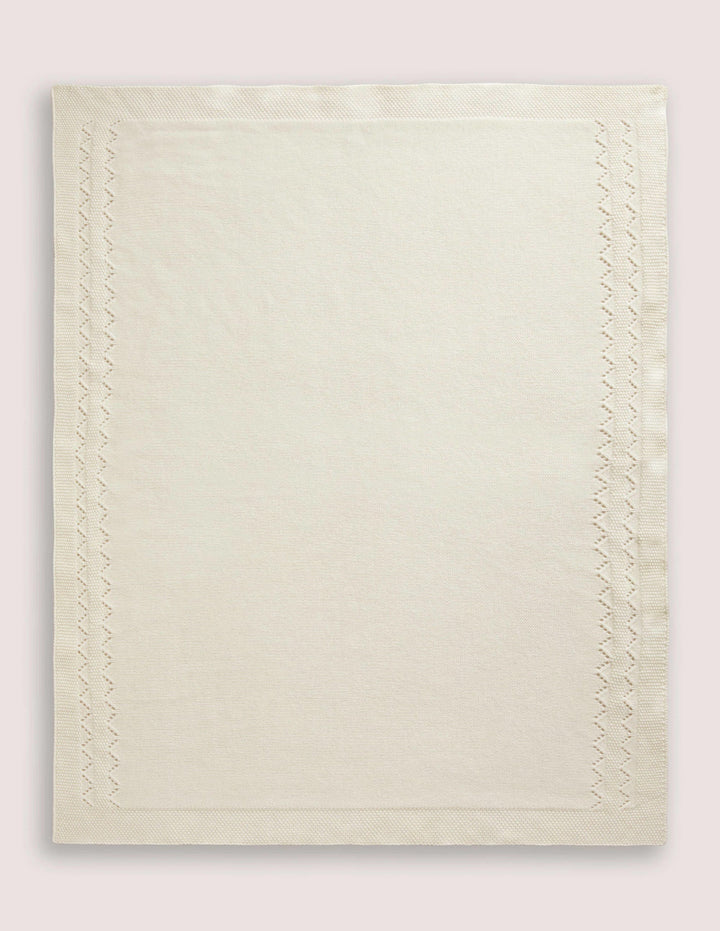 Cosy Cashmere Blanket-Ecru