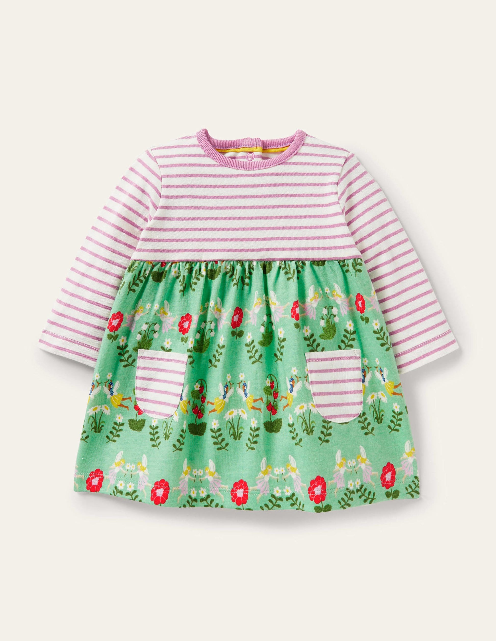 Hotch Potch Dress-Fountain Flower Fairies-1