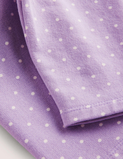 Cosy Leggings-Lilac Pin Spot-3