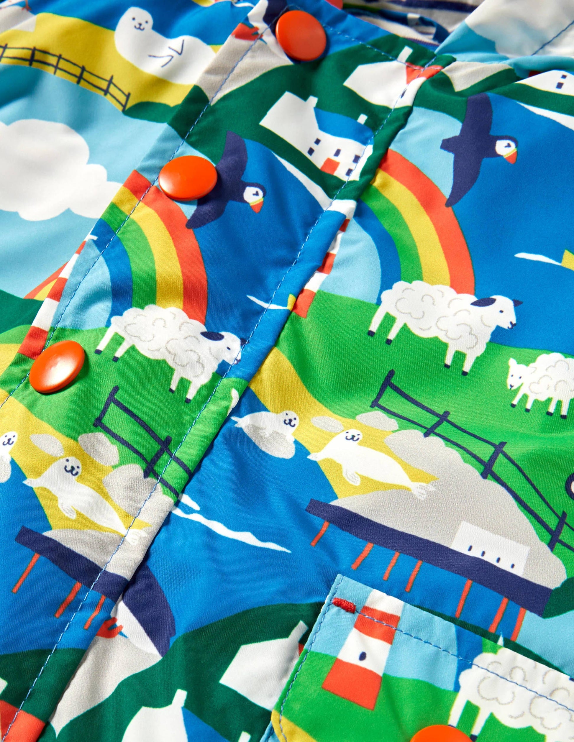 3-in-1 Printed Jacket-Multi Coastal Scene-3