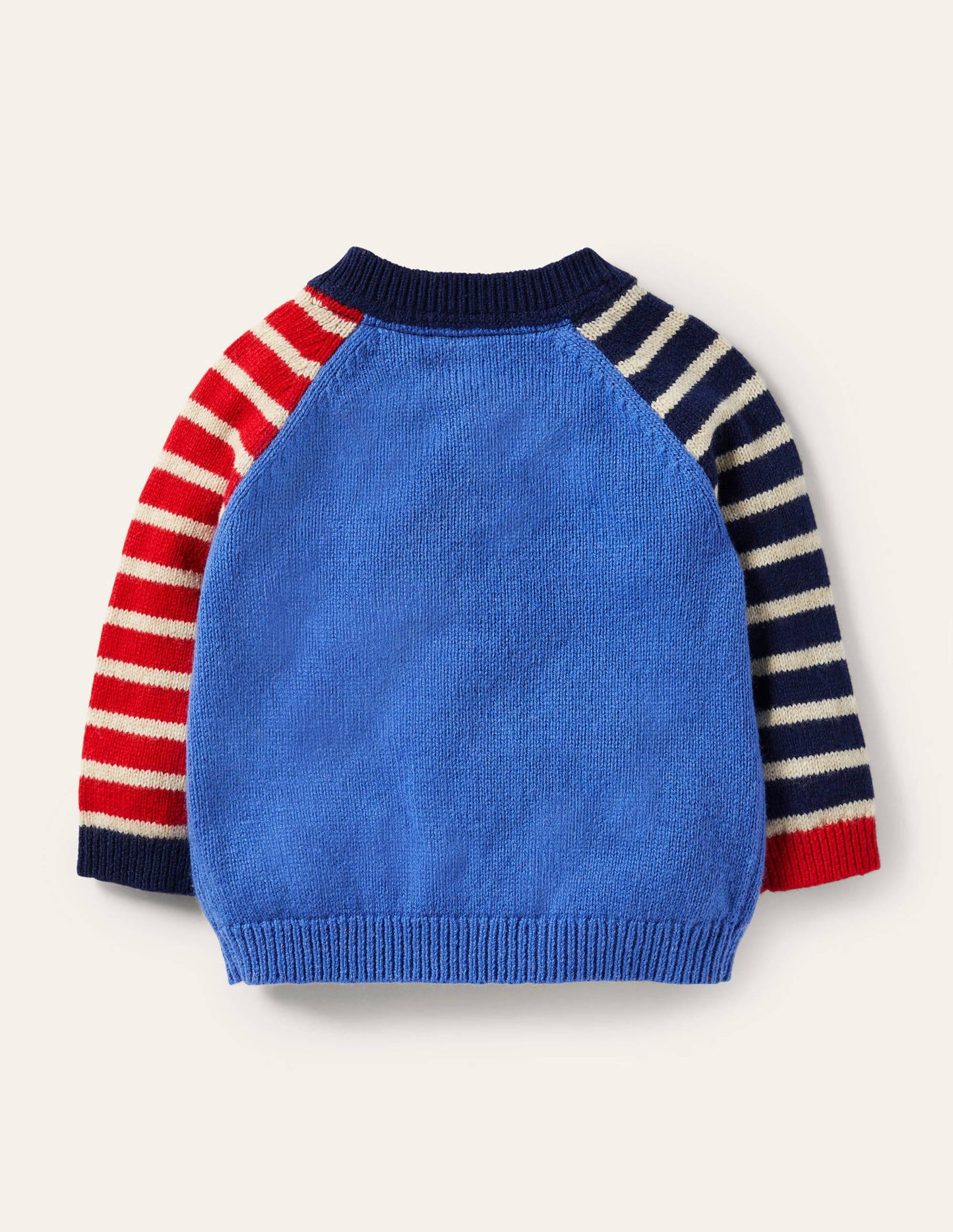 Knitted Jumper-Elizabethan Blue Puffins