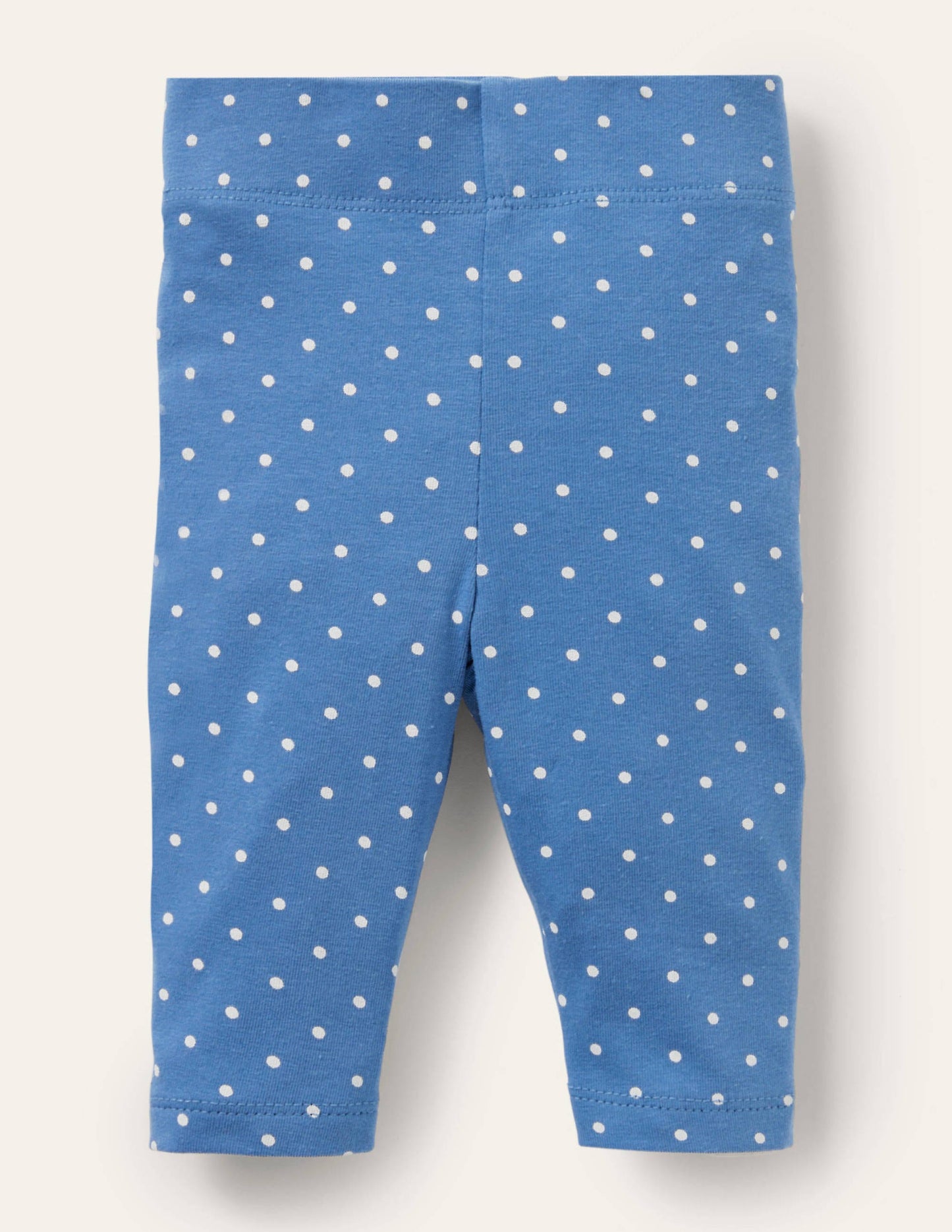 Baby Leggings-Bright Bluebell Pin Spot