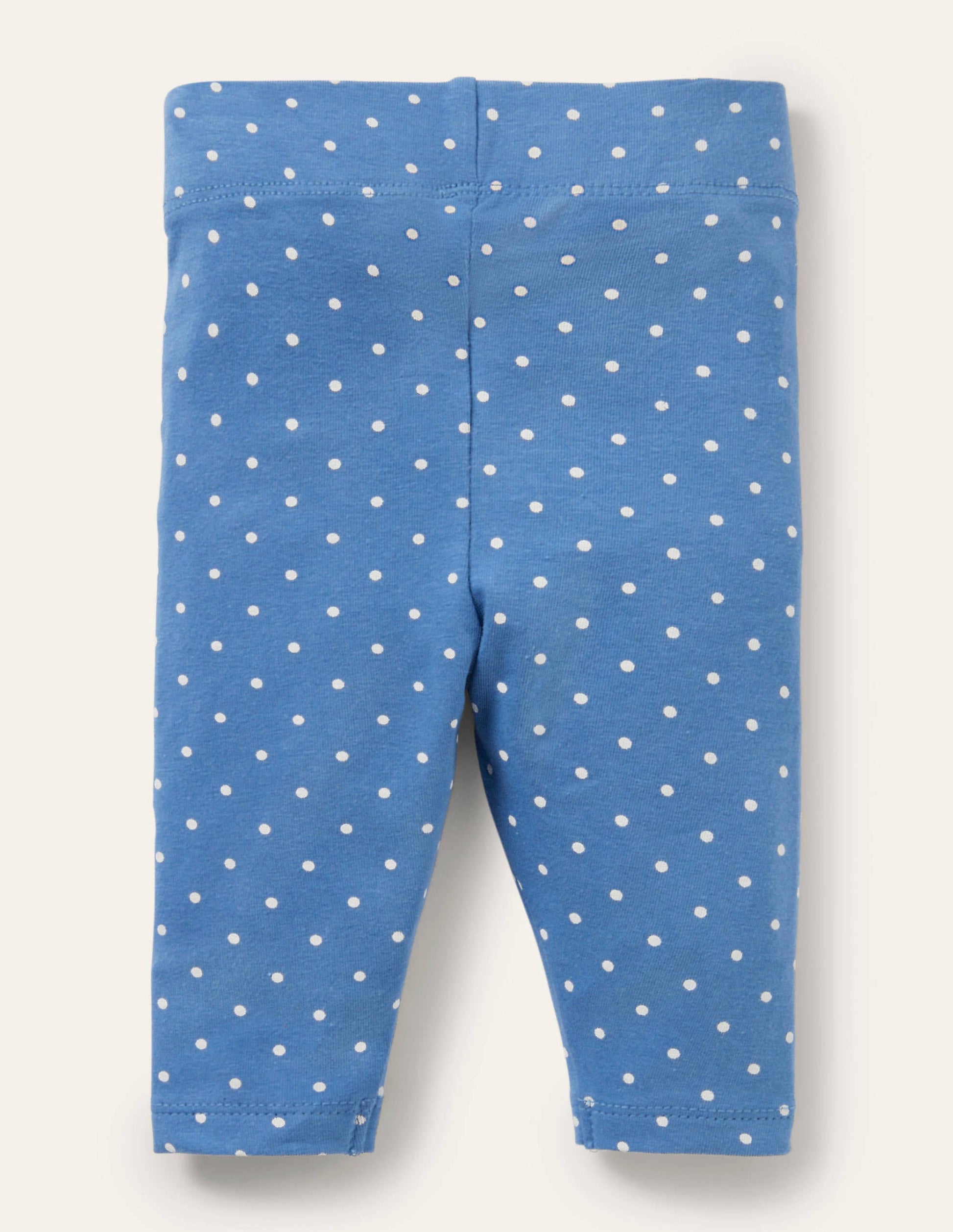 Baby Leggings-Bright Bluebell Pin Spot-2